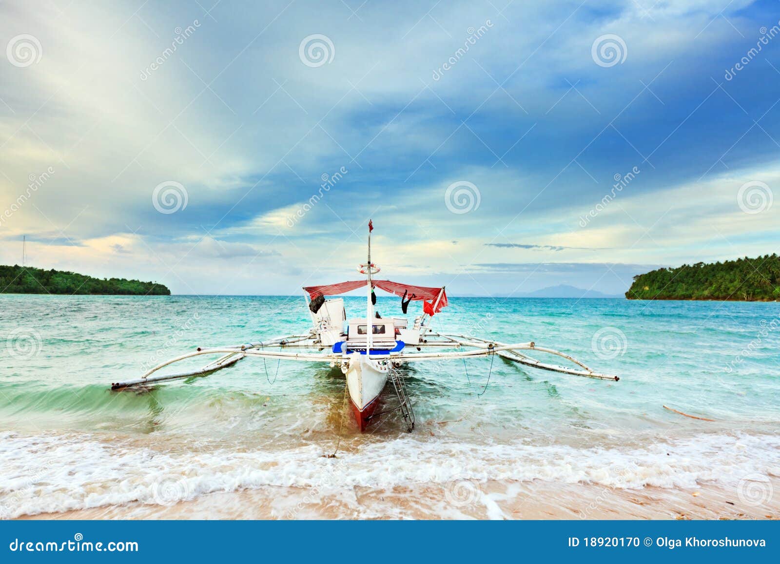 Philippine Boat Stock Photo - Image: 18920170