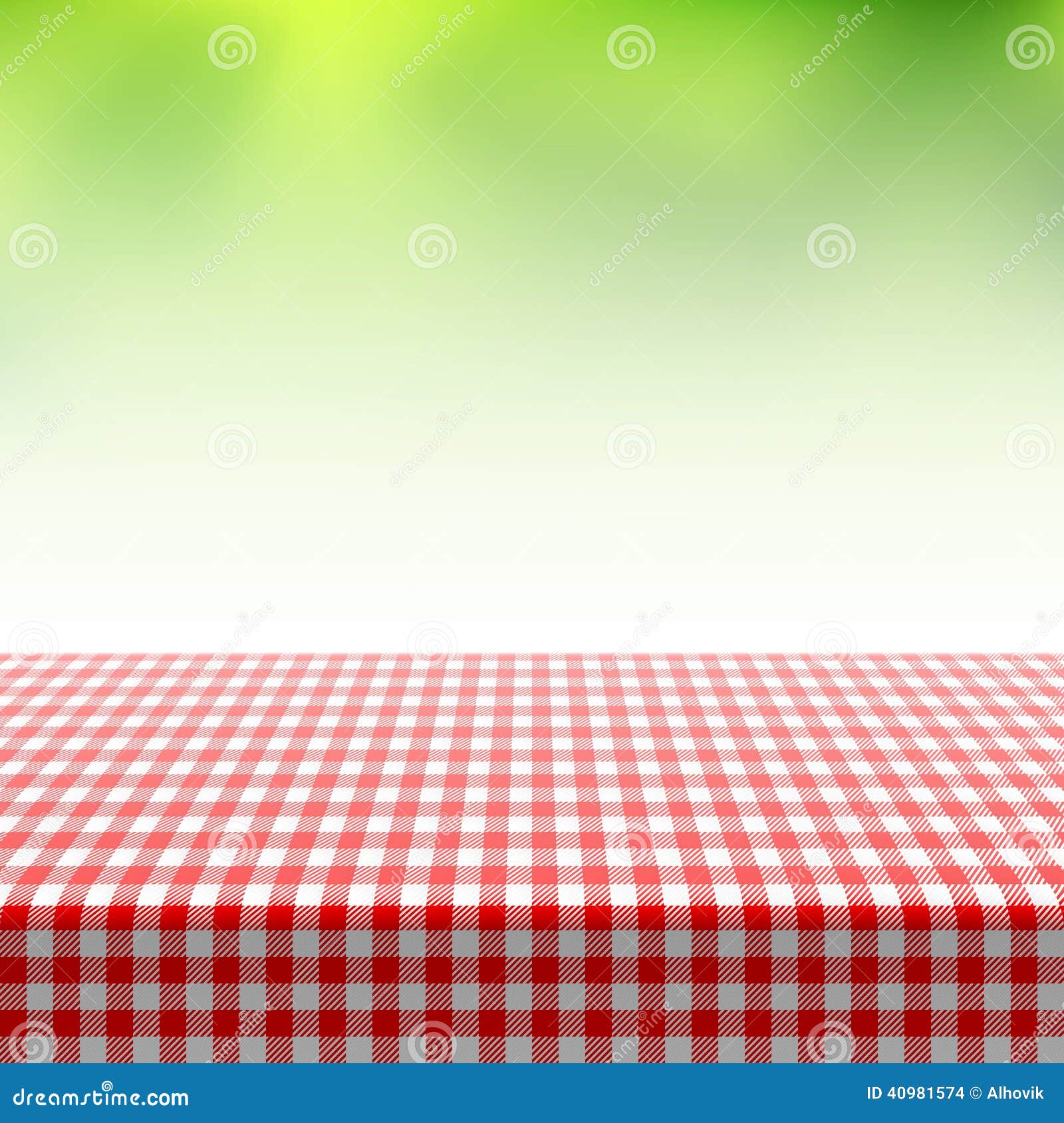 Picnic Table with Tablecloth