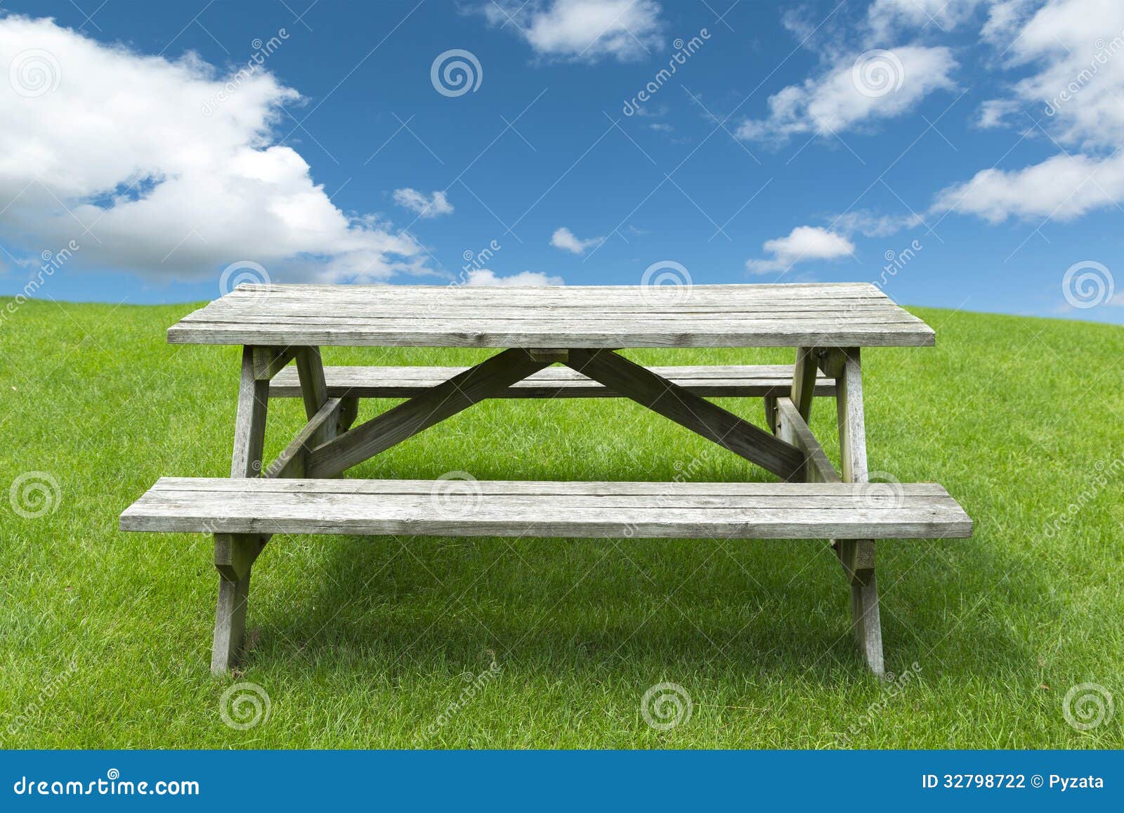 Picnic Table Stock Photography - Image: 32798722