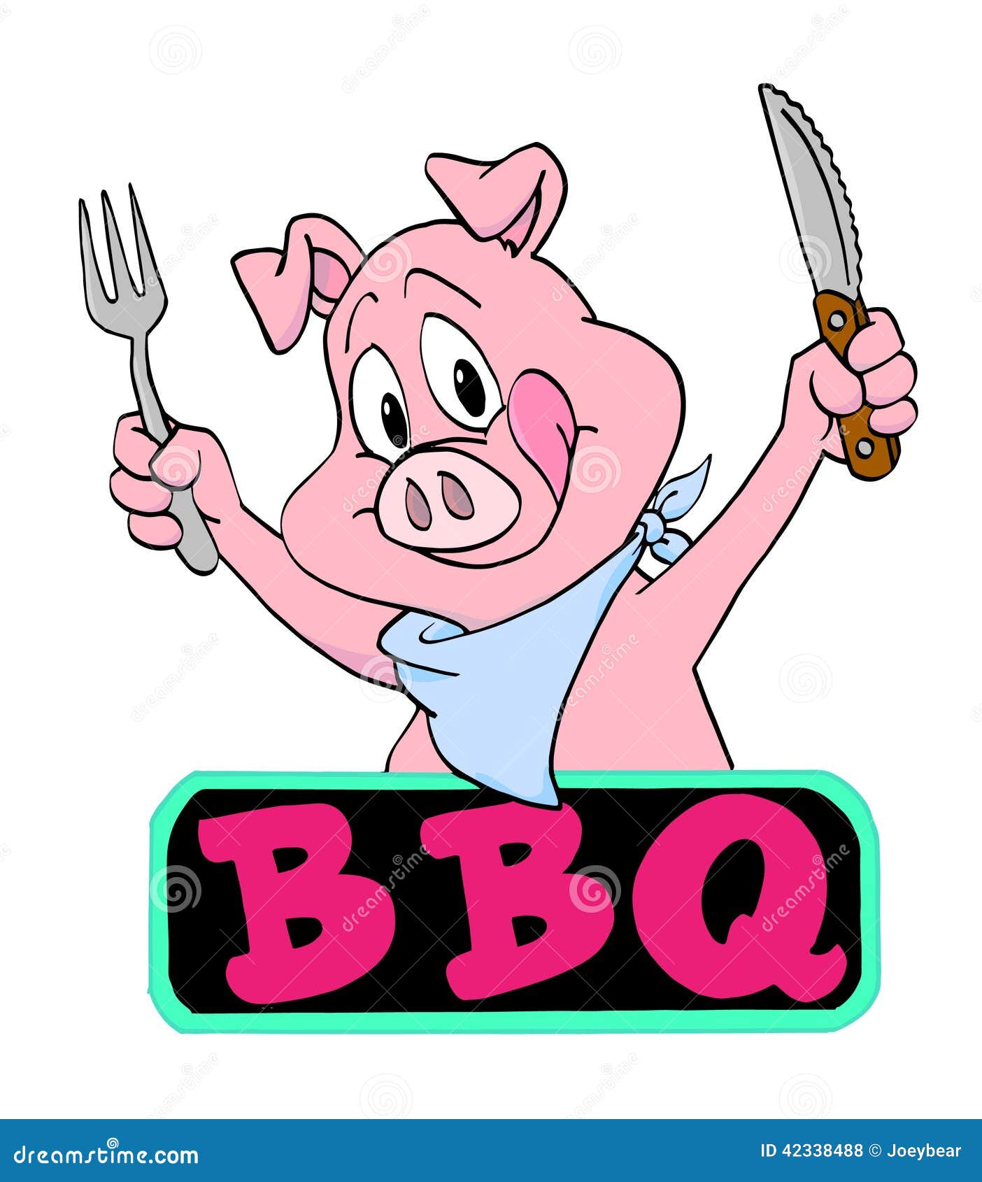 pig grilling clipart - photo #9