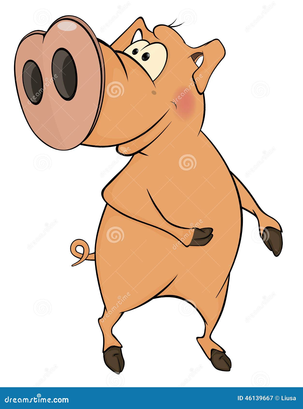 yellow pig clipart - photo #24
