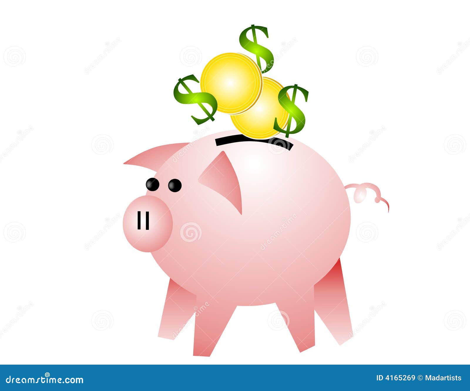 piggy bank clipart free - photo #40