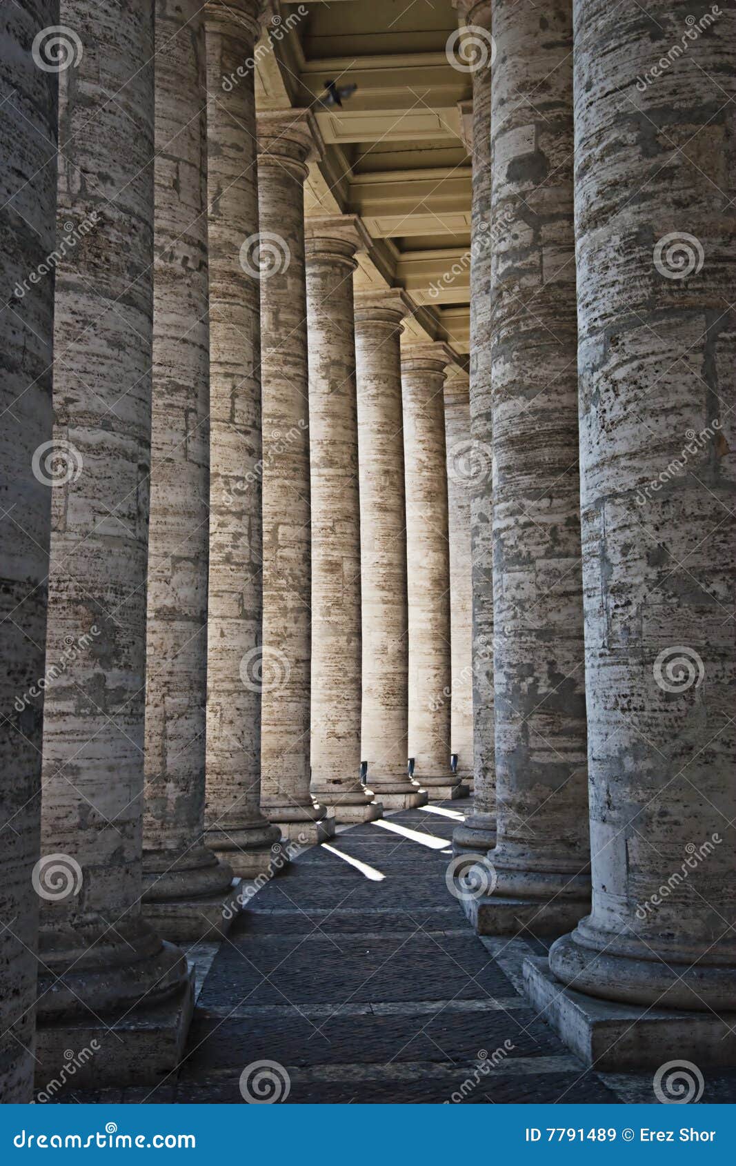 Pillars In The Vatican Royalty Free Stock Images Image 7791489