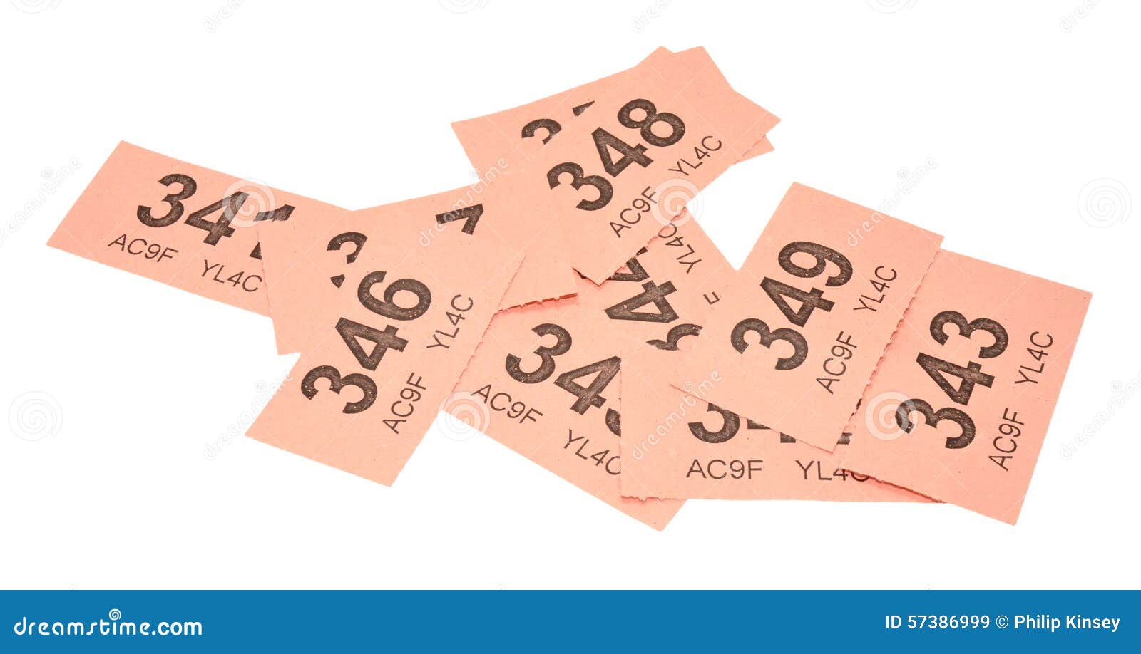 pink raffle tickets stock photo image 57386999 pink raffle tickets