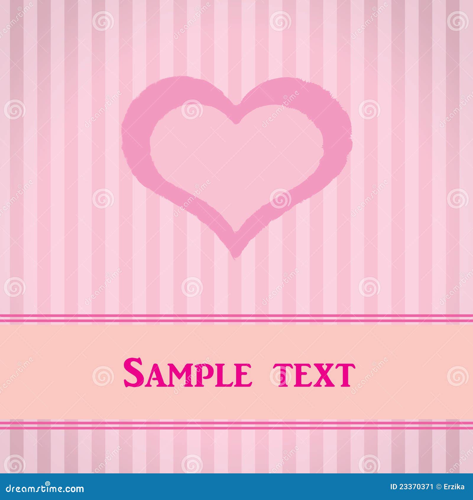 striped card