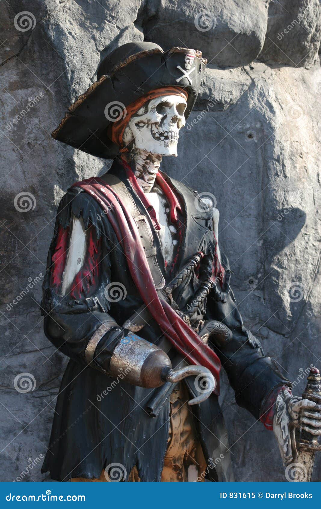 Pirate Skeleton Royalty Free Stock Photo - Image: 831615