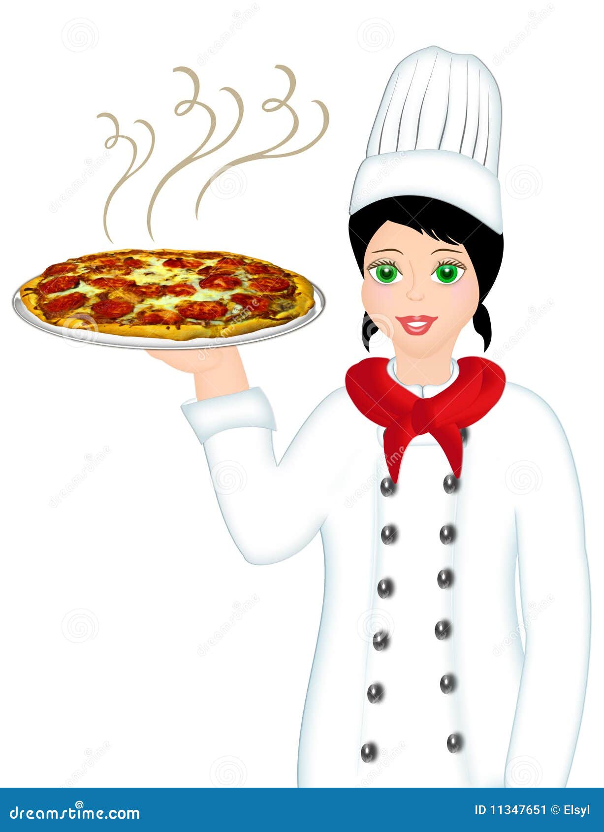 pizza girl clipart - photo #33