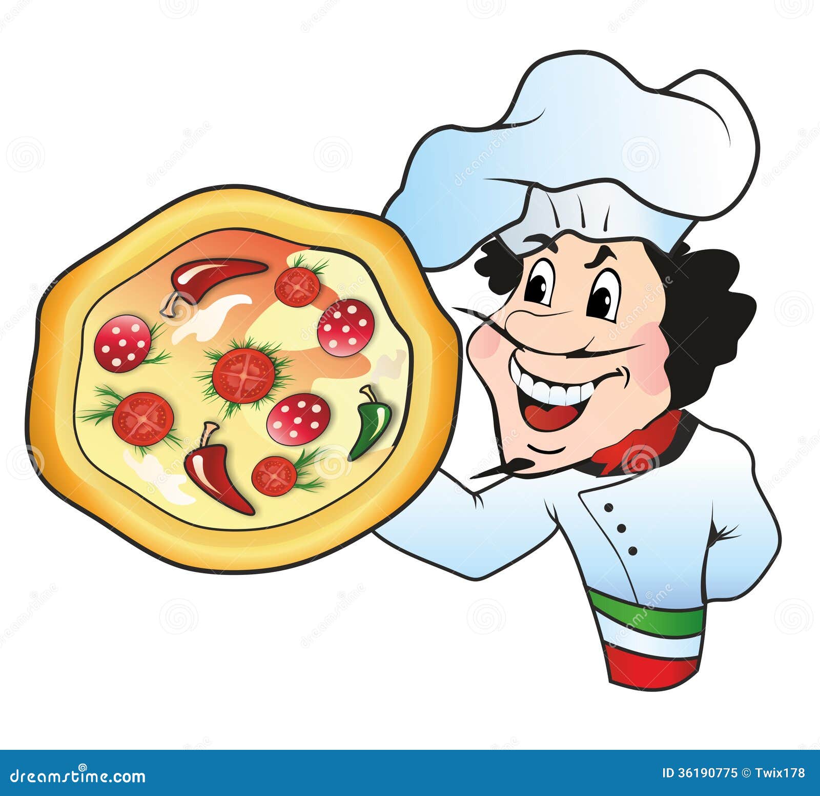 free clipart pizza chef - photo #35