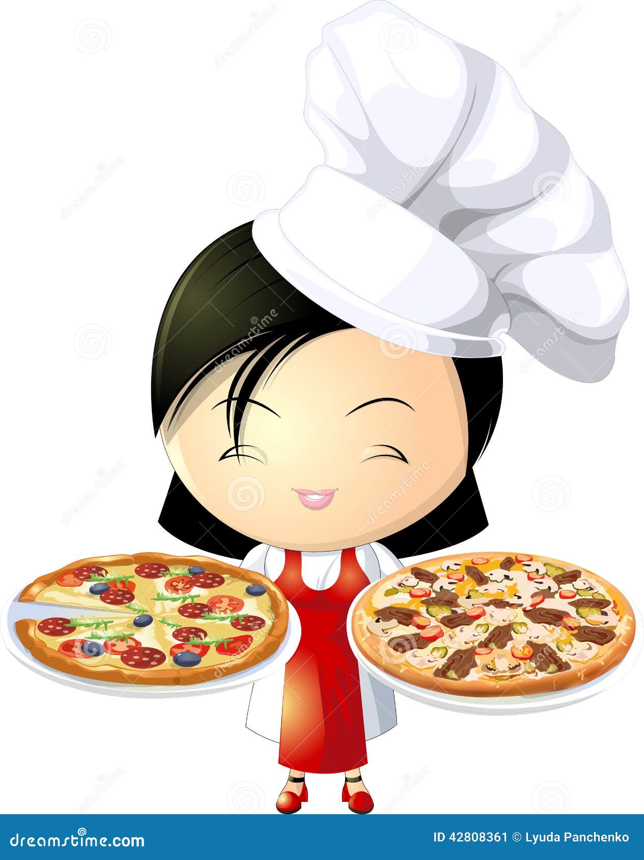 pizza girl clipart - photo #15