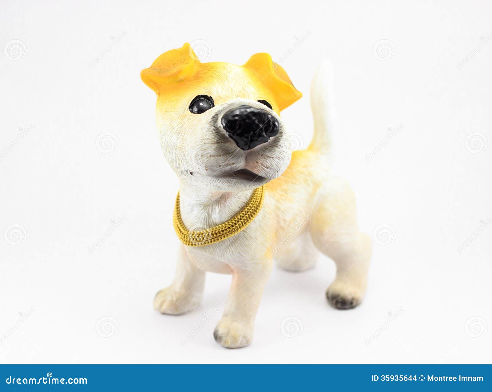 Plaster Dog Stock Images - Image: 35935644