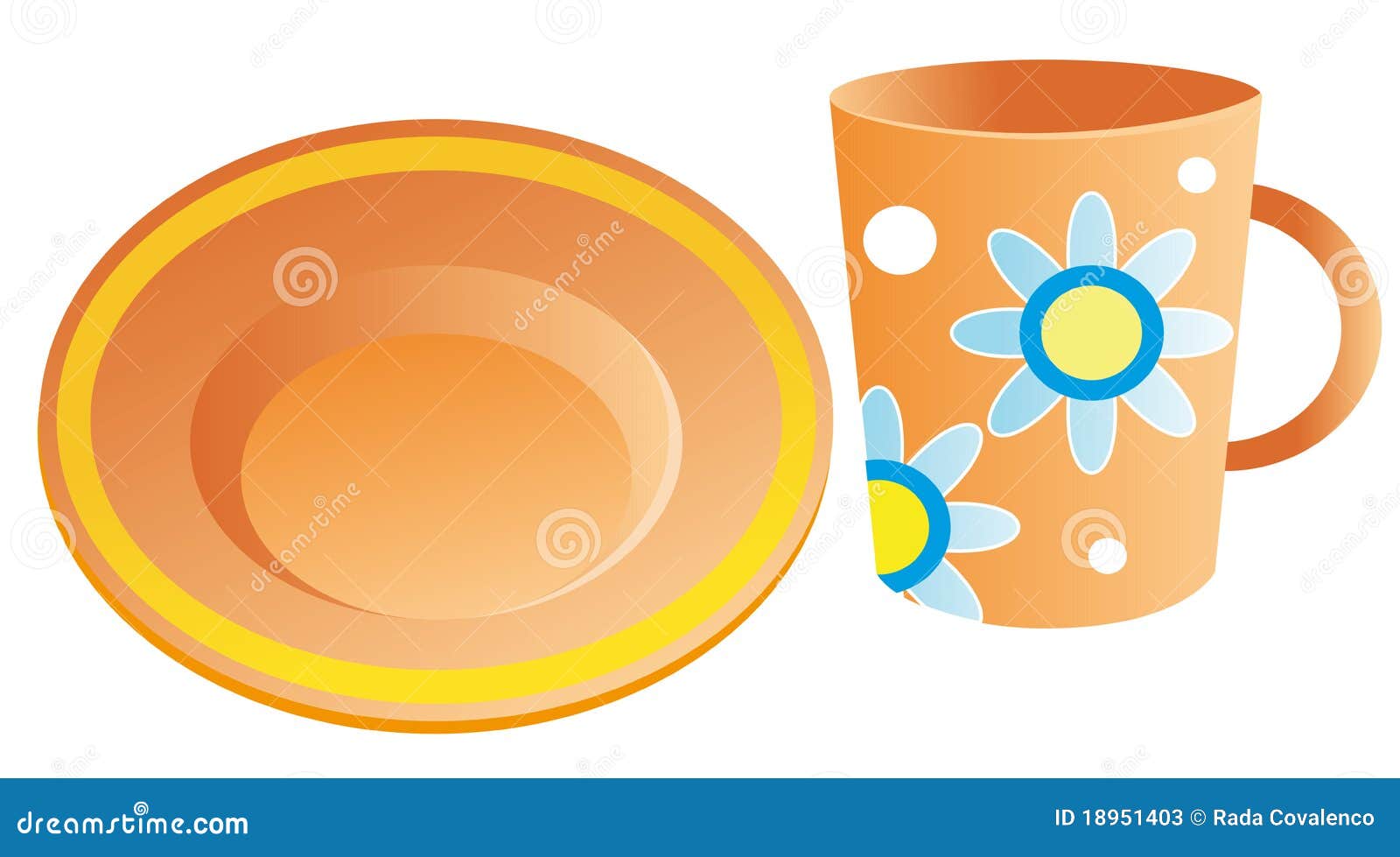 cup plate clipart - photo #3