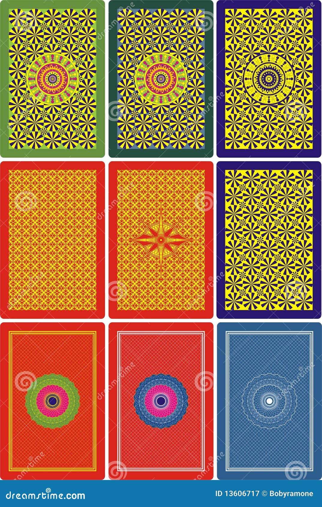 We played poker with tarot cards