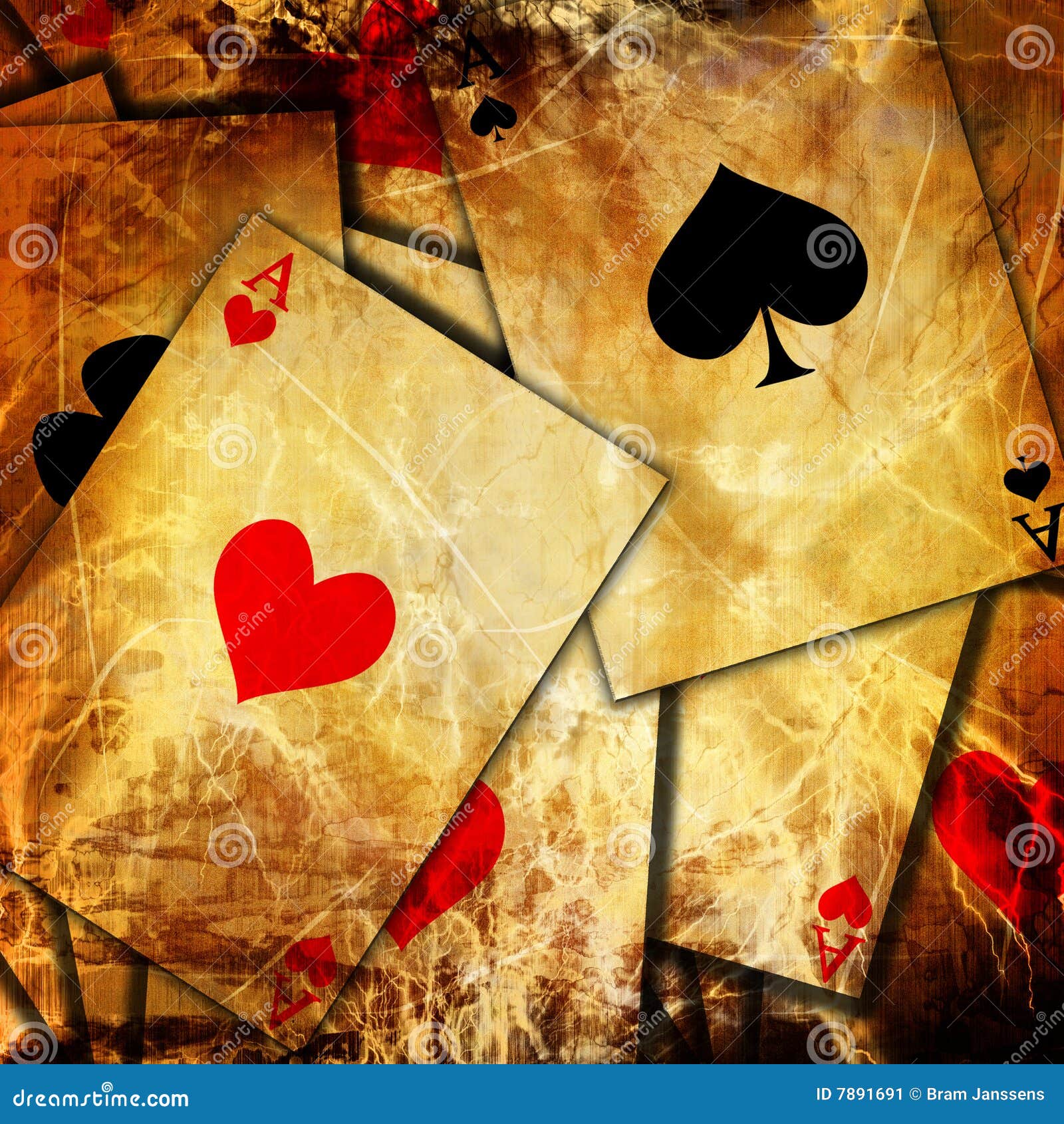 Playing Cards Background Stock Image - Image: 7891691