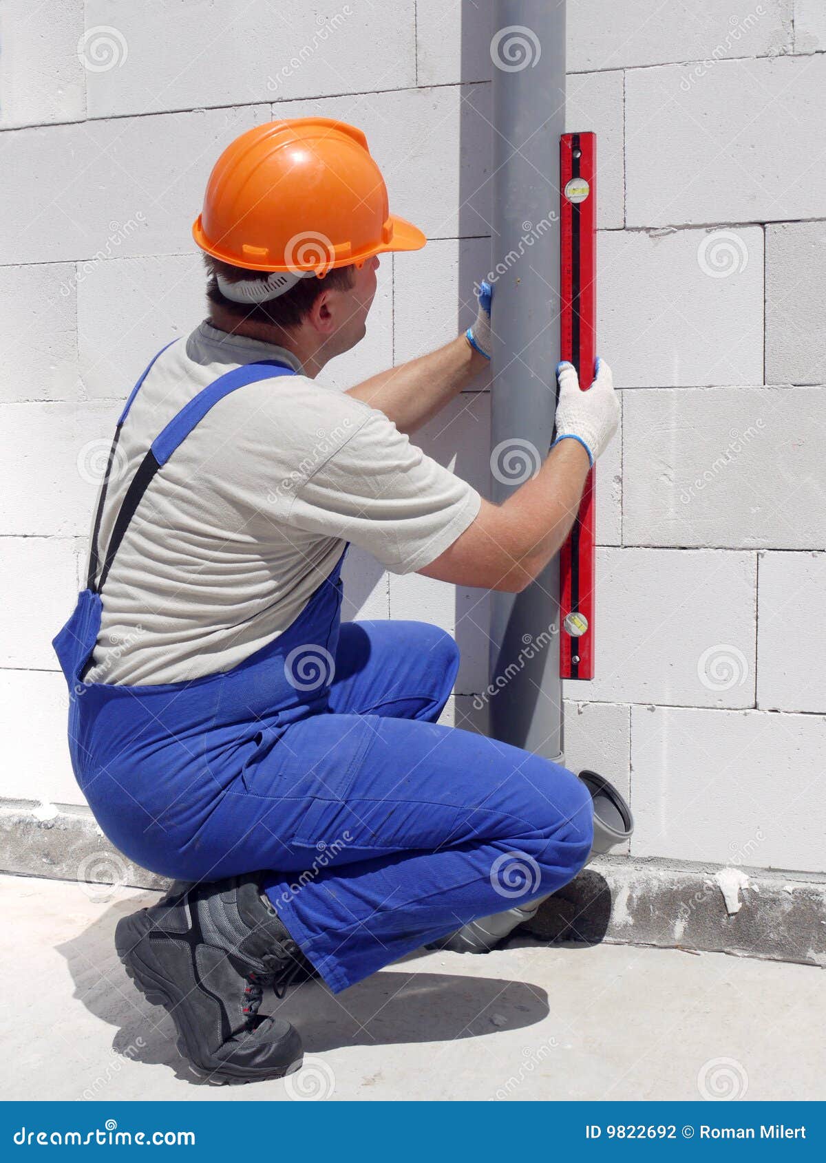 Plumber At Work Stock Photogra pic