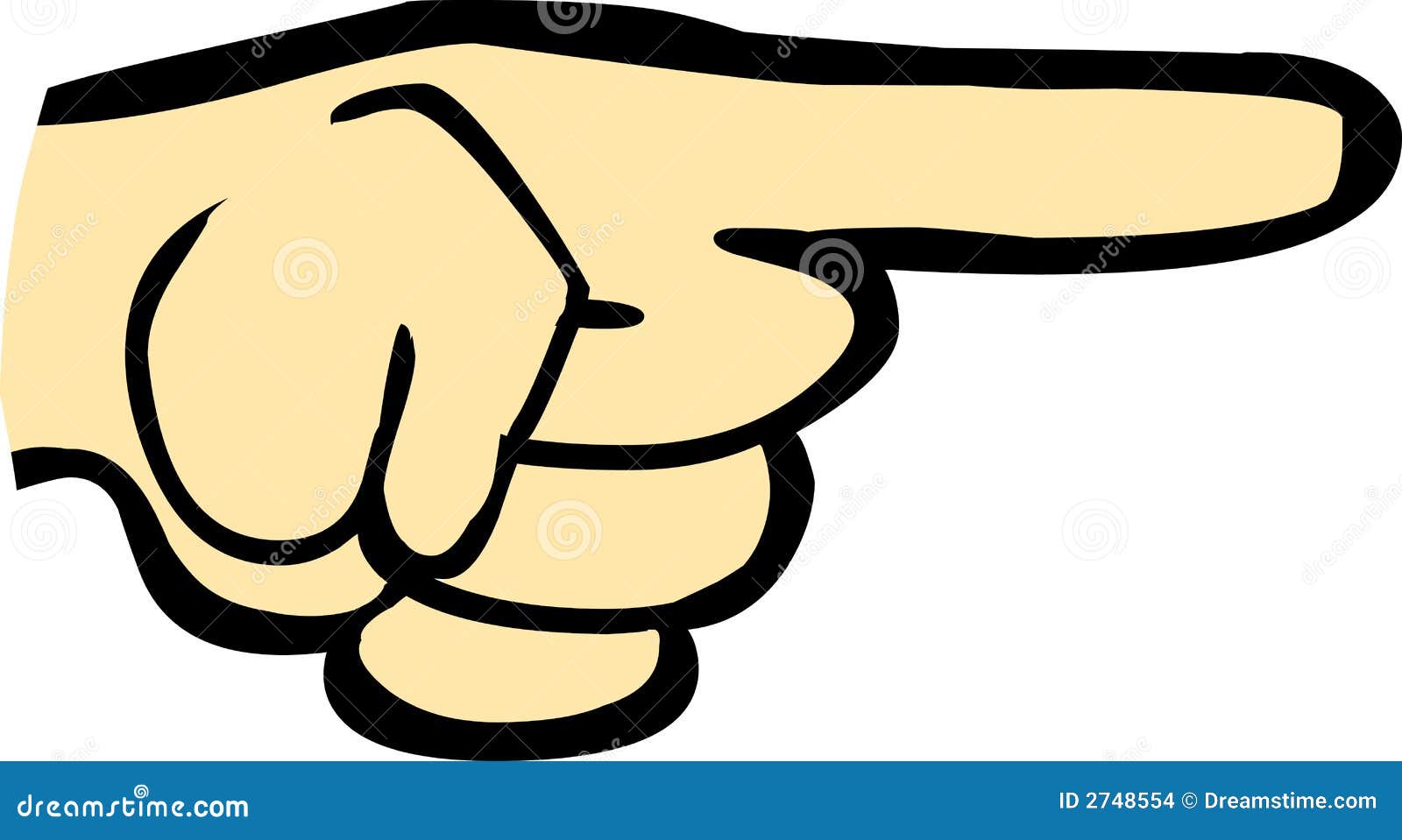 Pointing Hand Stock Images - Image: 2748554