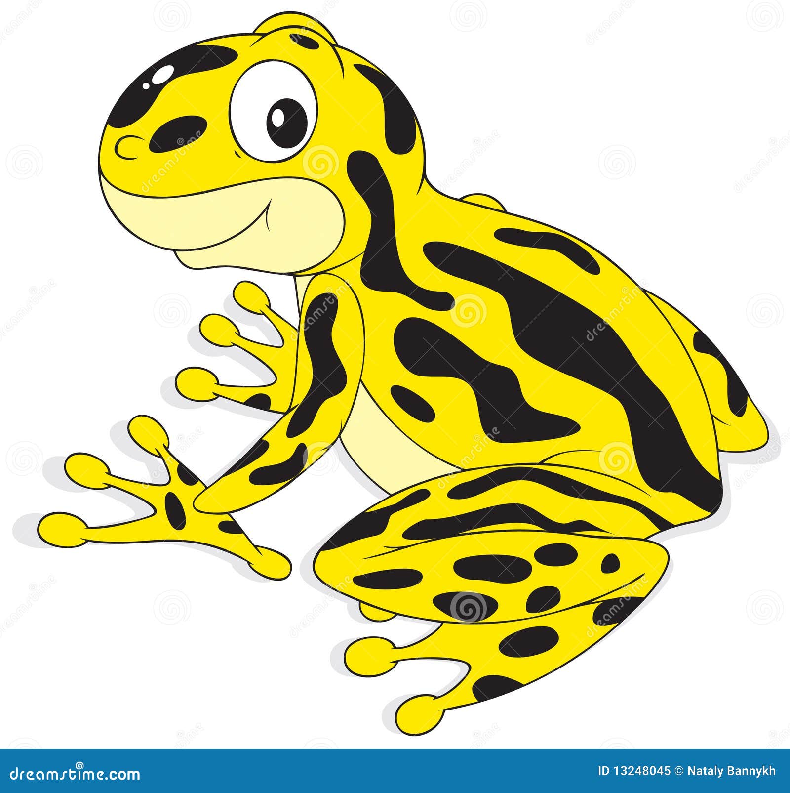 yellow frog clipart - photo #9