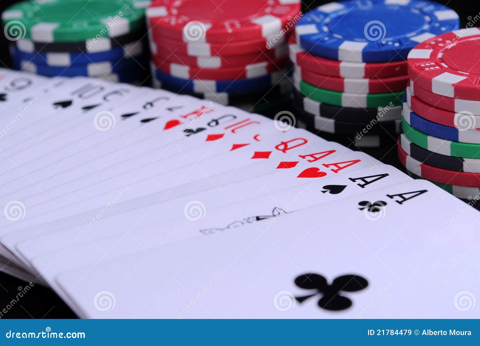 Poker stock images