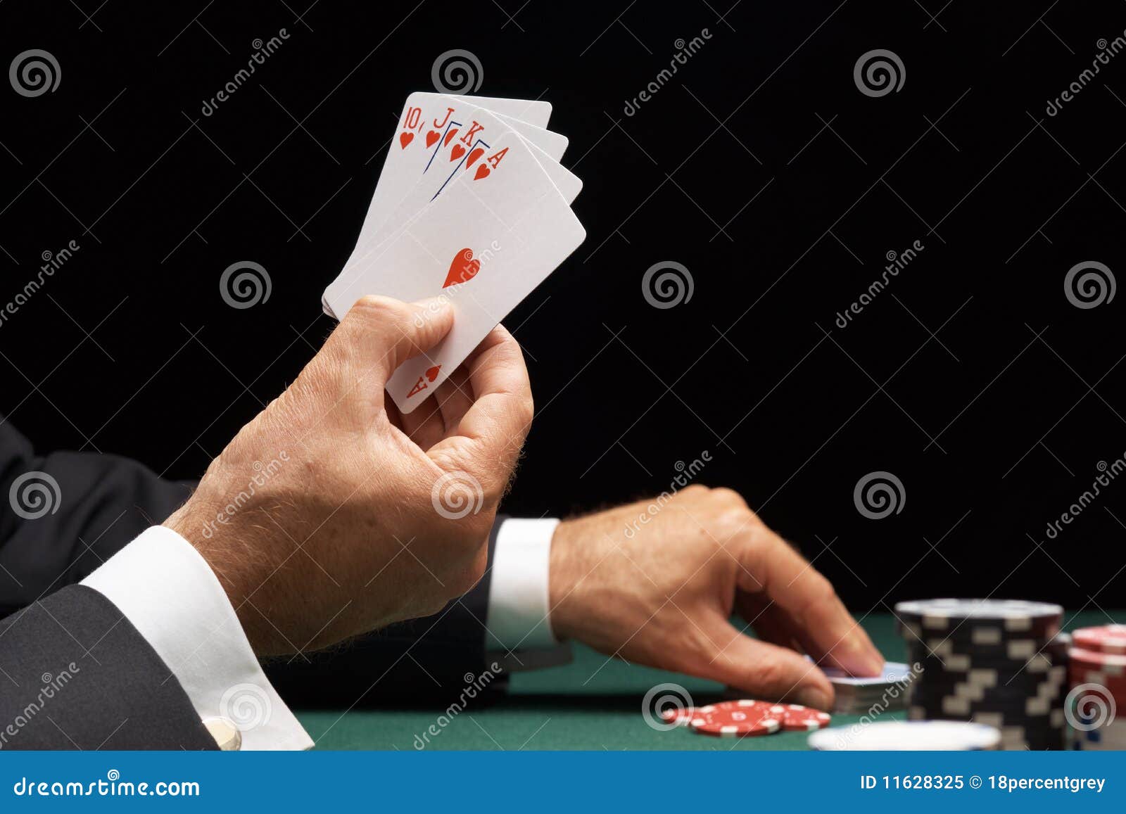 Poker hand in casino royale
