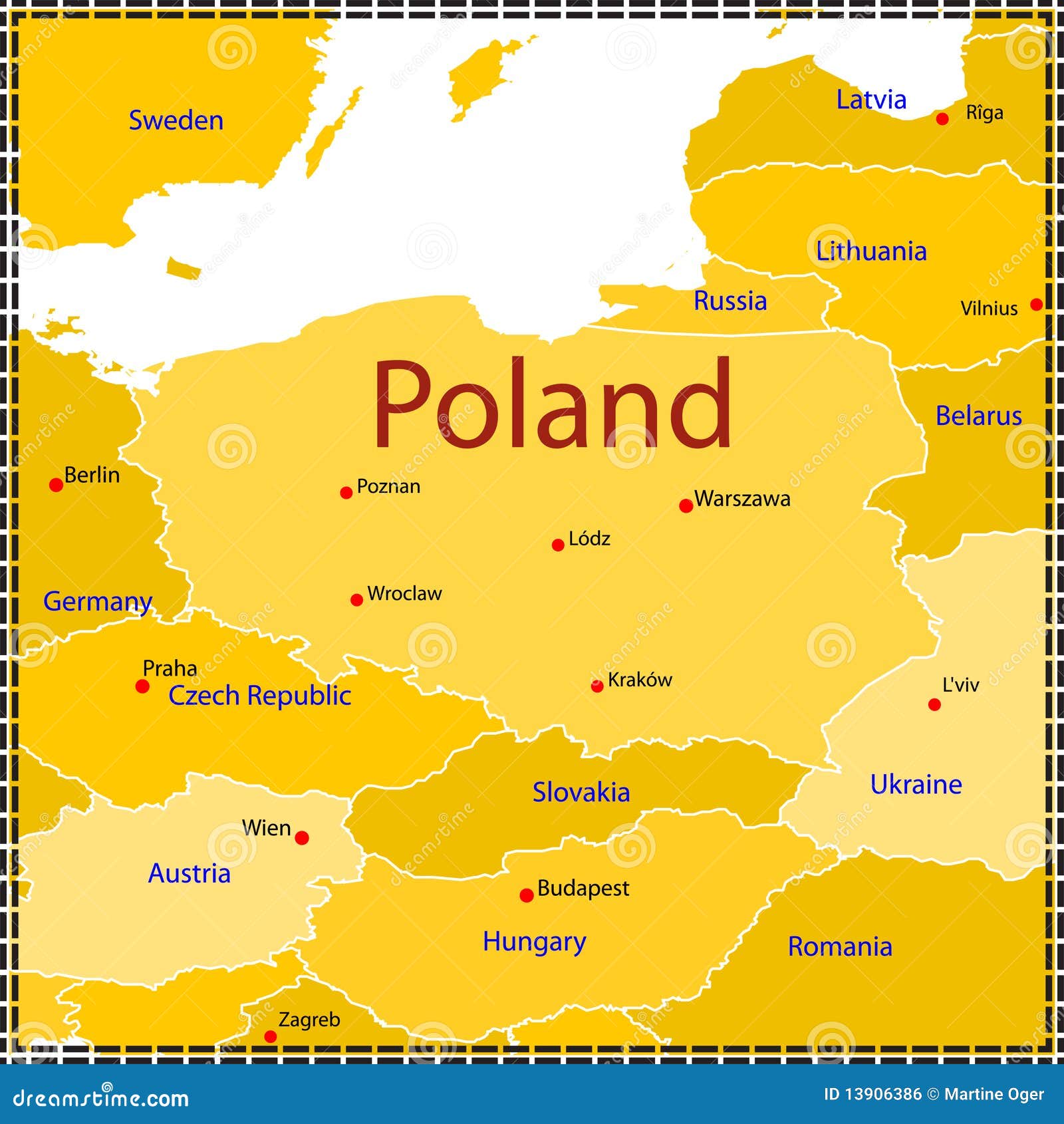 clipart map of poland - photo #29