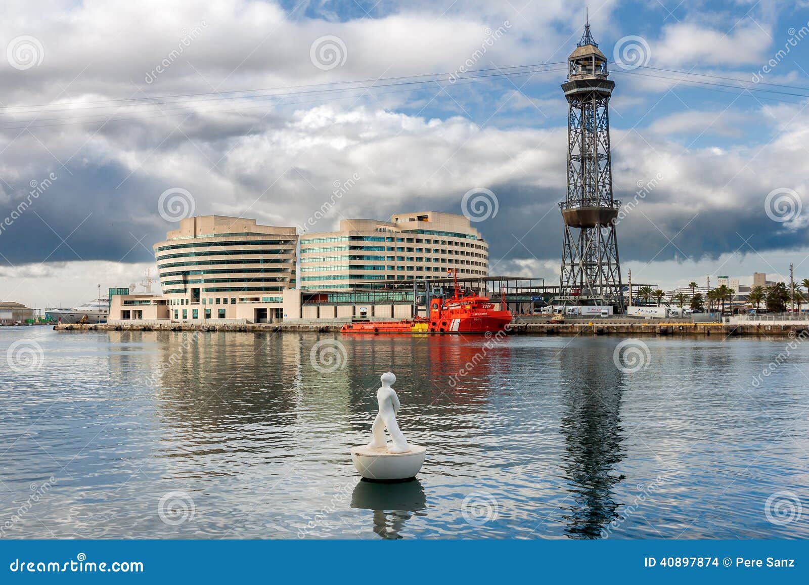 Port Vell In Barcelona Editorial Stock Image - Image: 408978741300 x 957