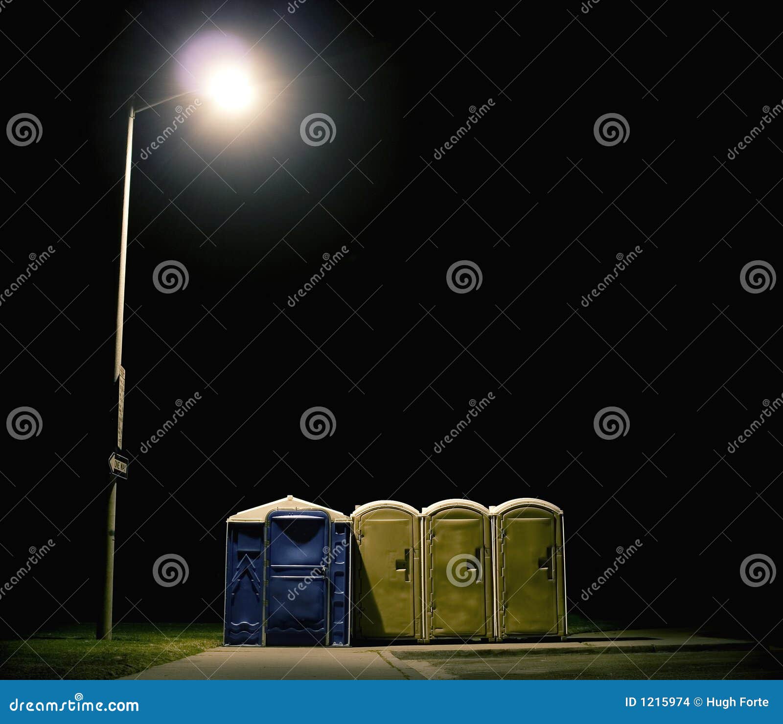 Porta Potties Stock Images Image 1215974