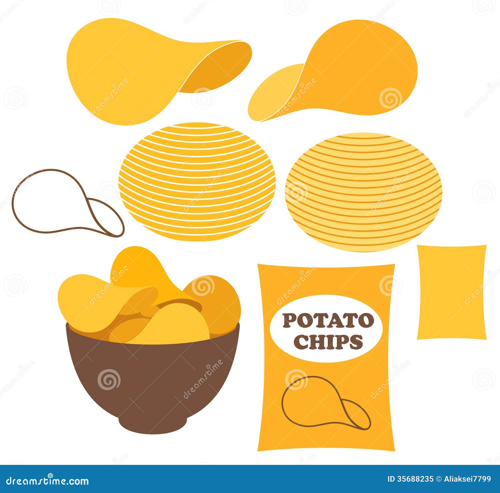 free clip art bag of potato chips - photo #38