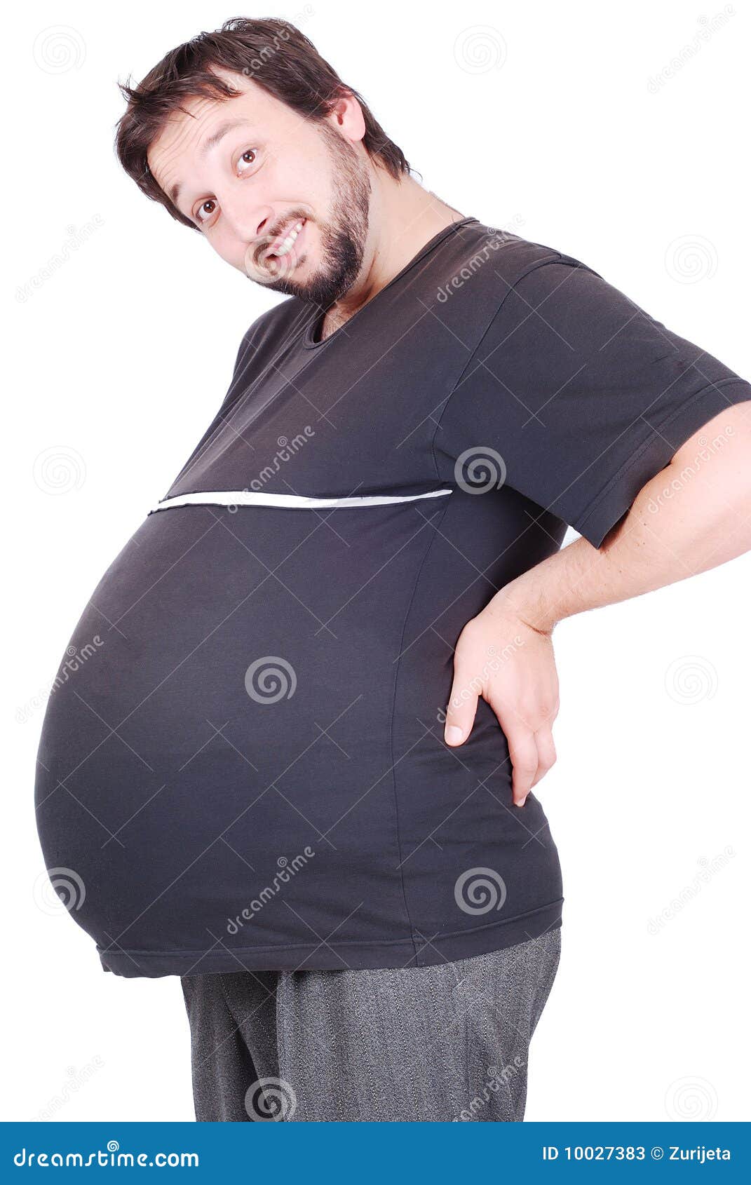 Pregnant Black Man 82
