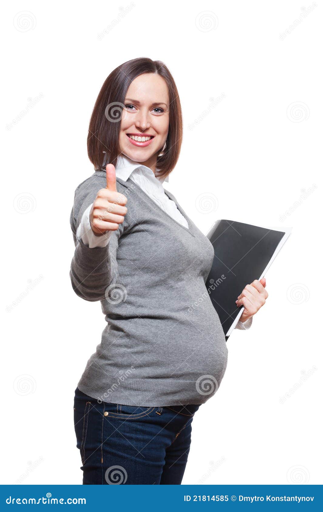 Pregnant Woman At Work 85