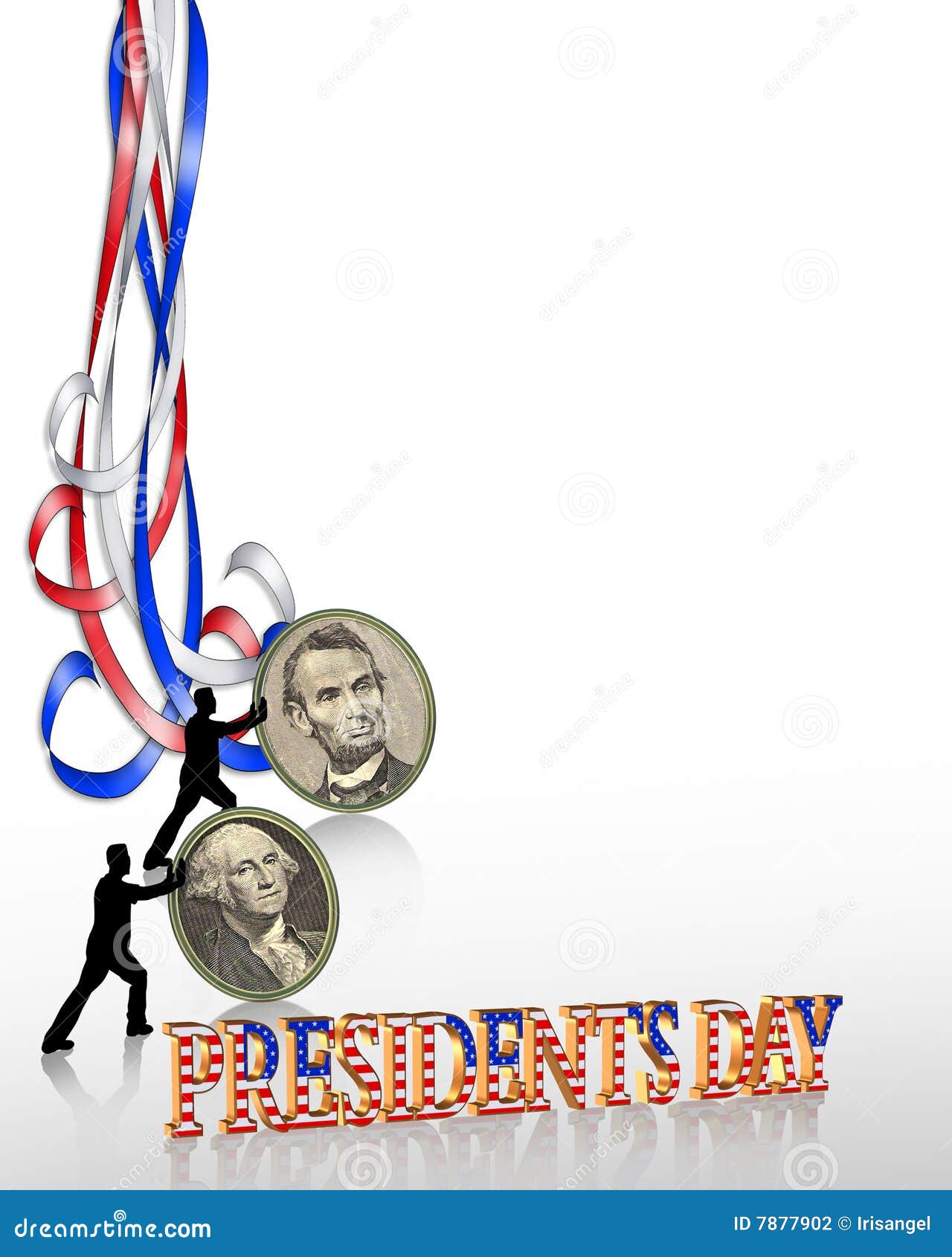 Presidents Day Border Graphic Stock Photography - Image: 78779021130 x 1300