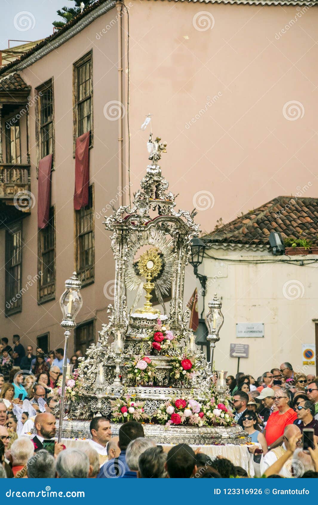 Procession Of The Corpus Christi Editorial Photo Image Of Custody