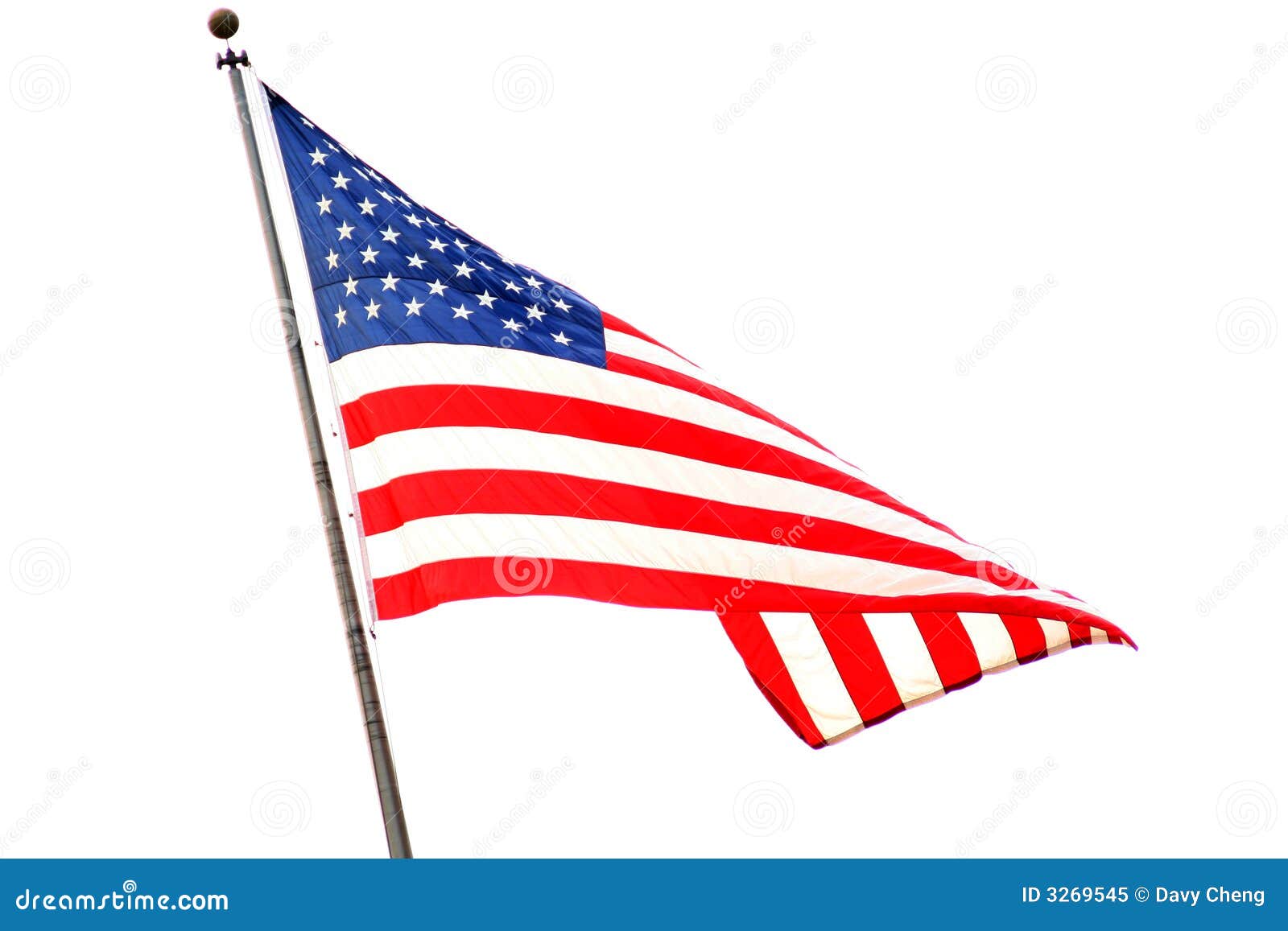 Proud American Flag Royalty Free Stock Photo Image 3269545