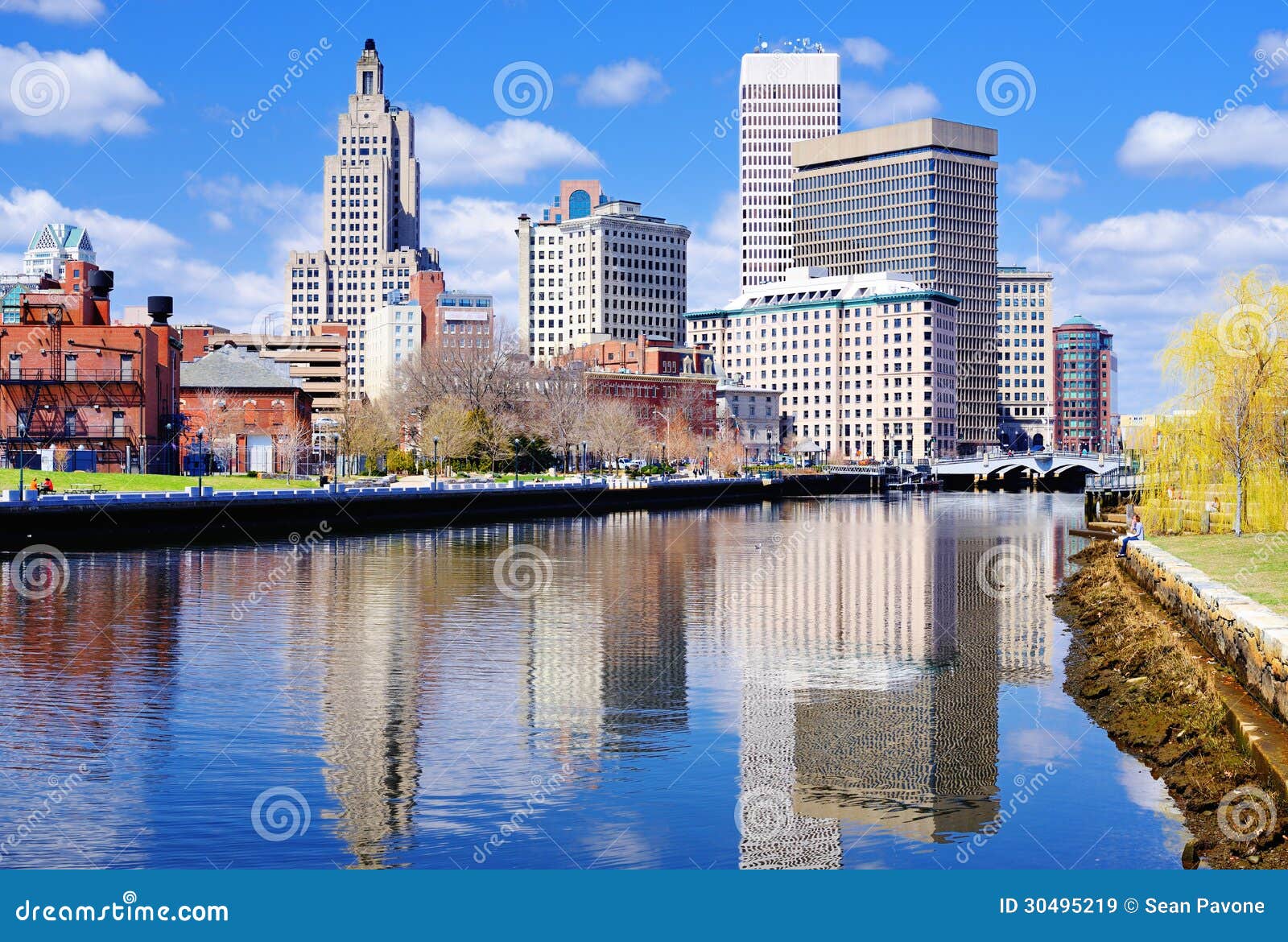 Providence+Rhode+Island+Skyline Providence, Rhode Island Skyline Royalty Free Stock Images - Image ...
