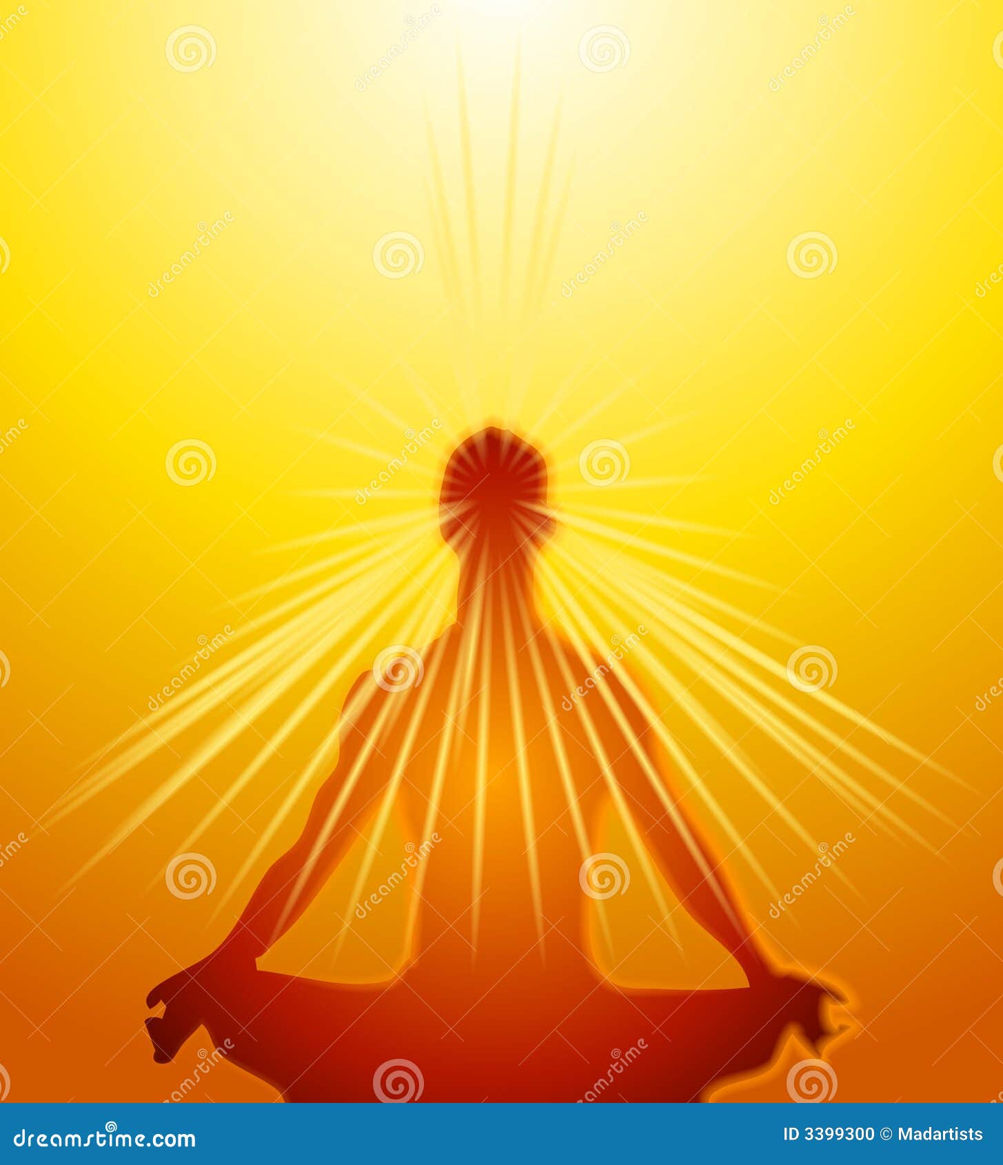 Psychic Mind Powers Meditation Stock Photo  Image: 3399300