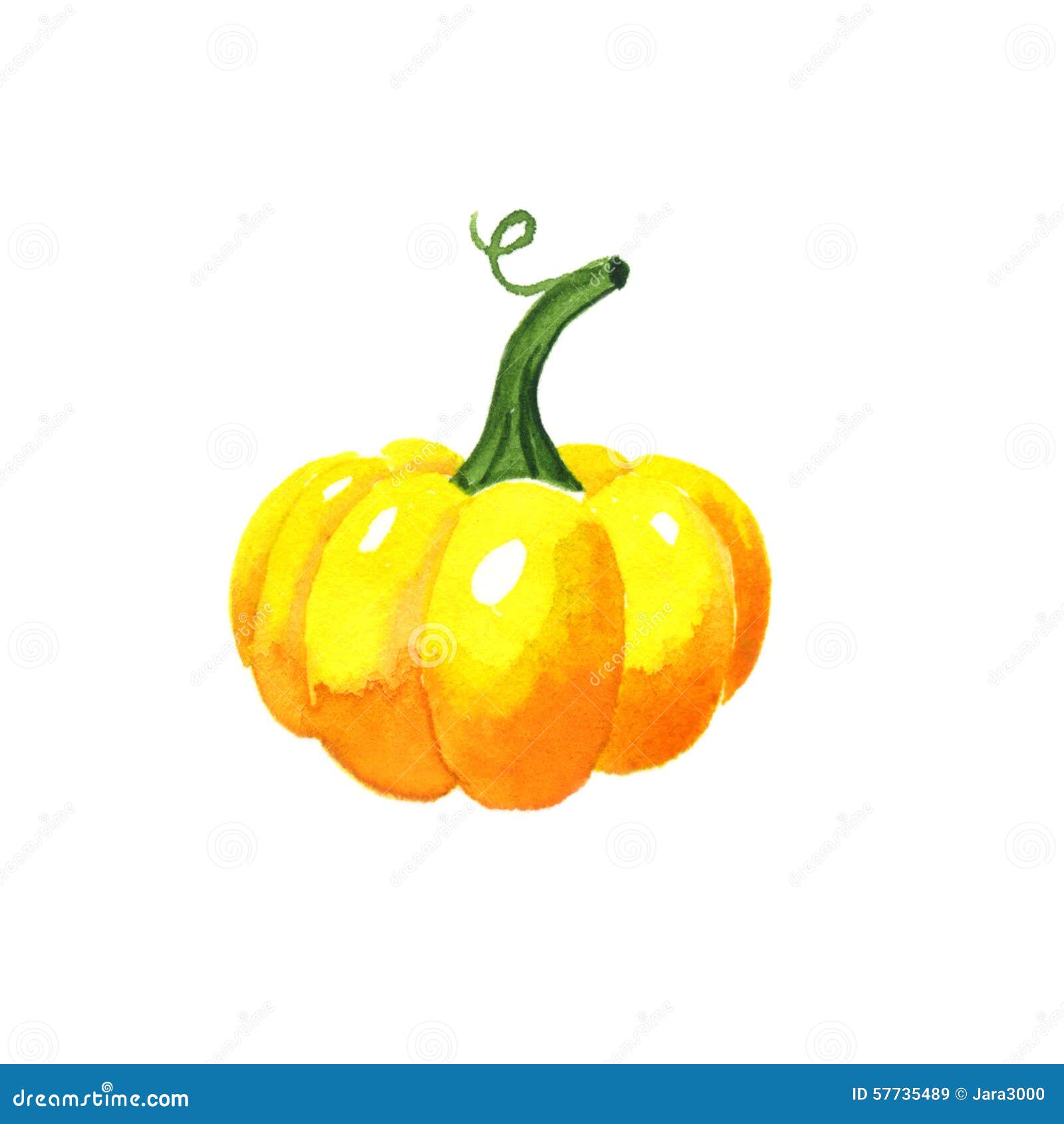 watercolor pumpkin clipart - photo #13