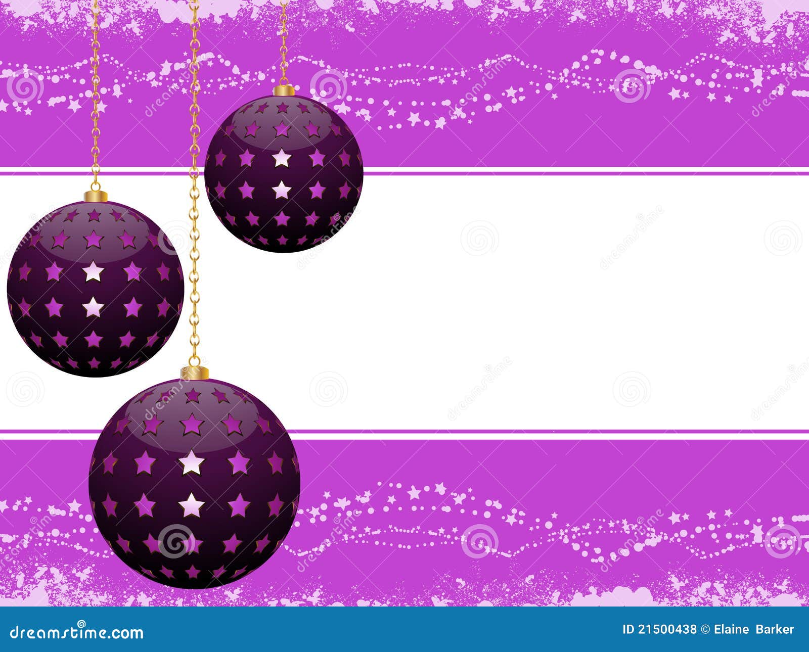 purple bauble christmas background royalty free stock purple christmas border