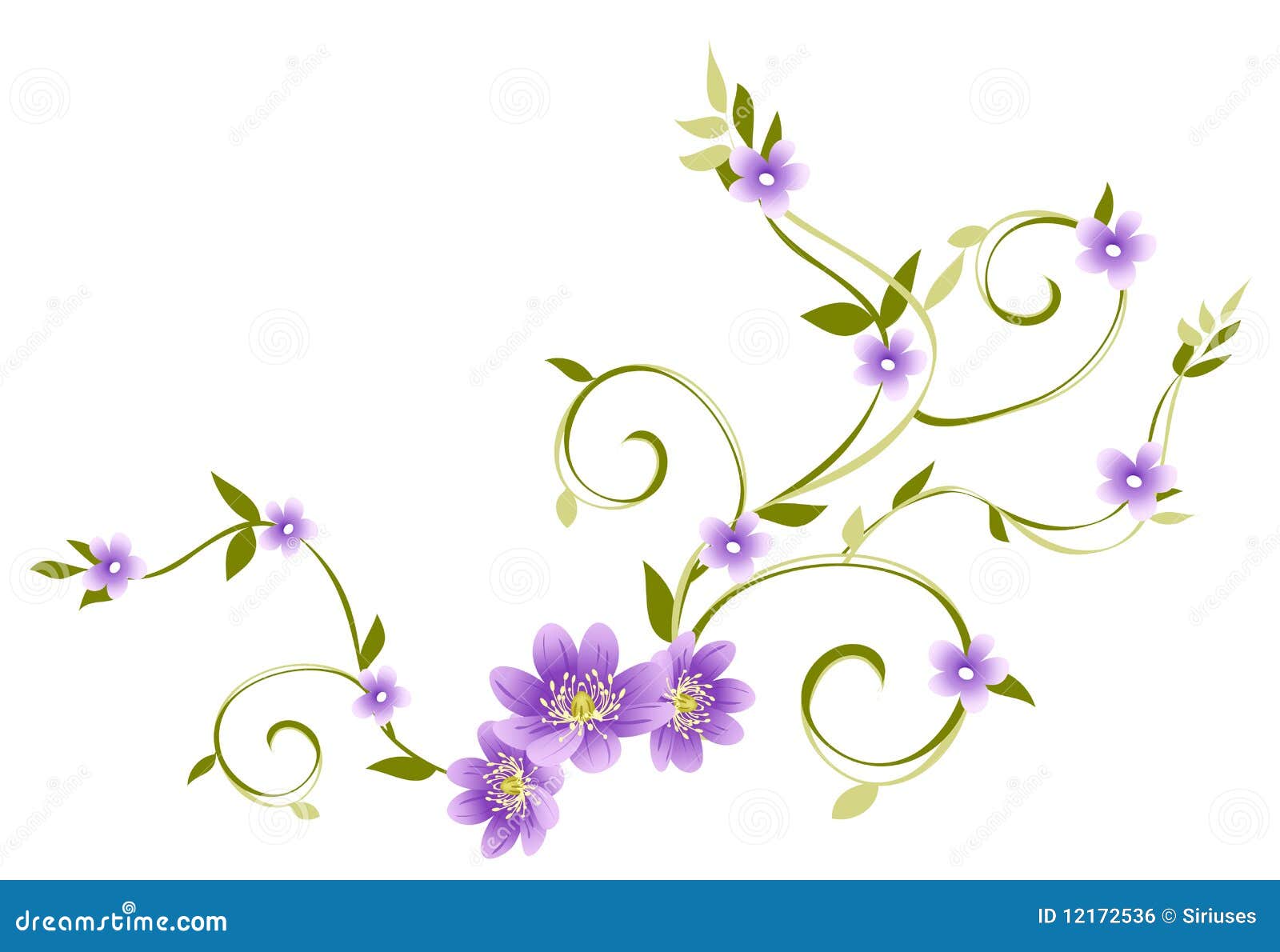Purple Flower Royalty Free Stock Image - Image: 12172536