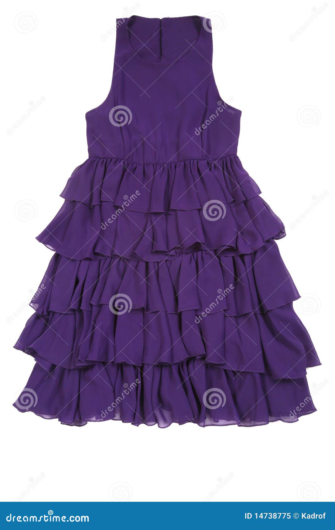Royalty Free Stock Photo: Purple women dress
