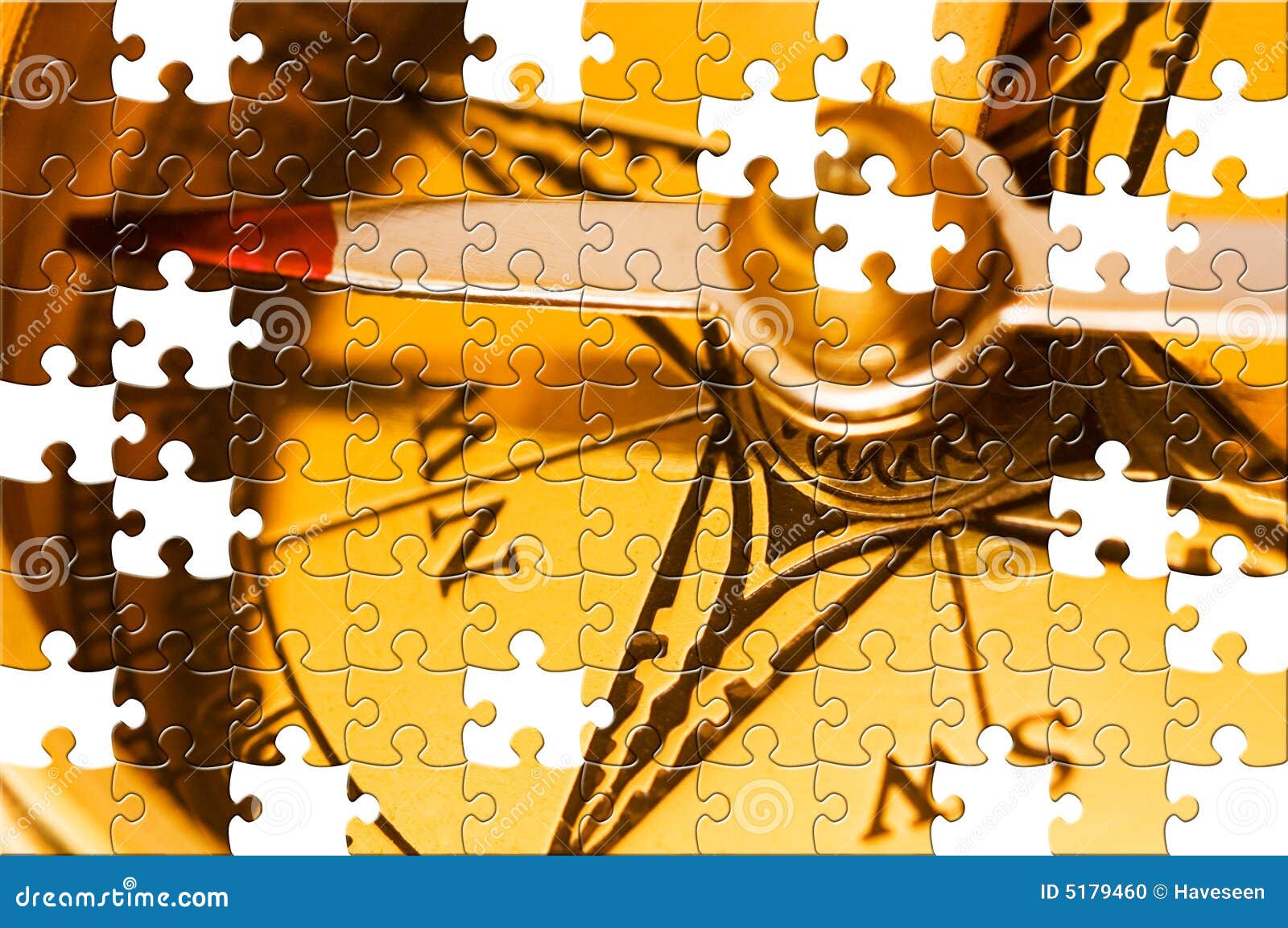 Puzzle With Missing Pieces Stock Photo - Image: 5179460