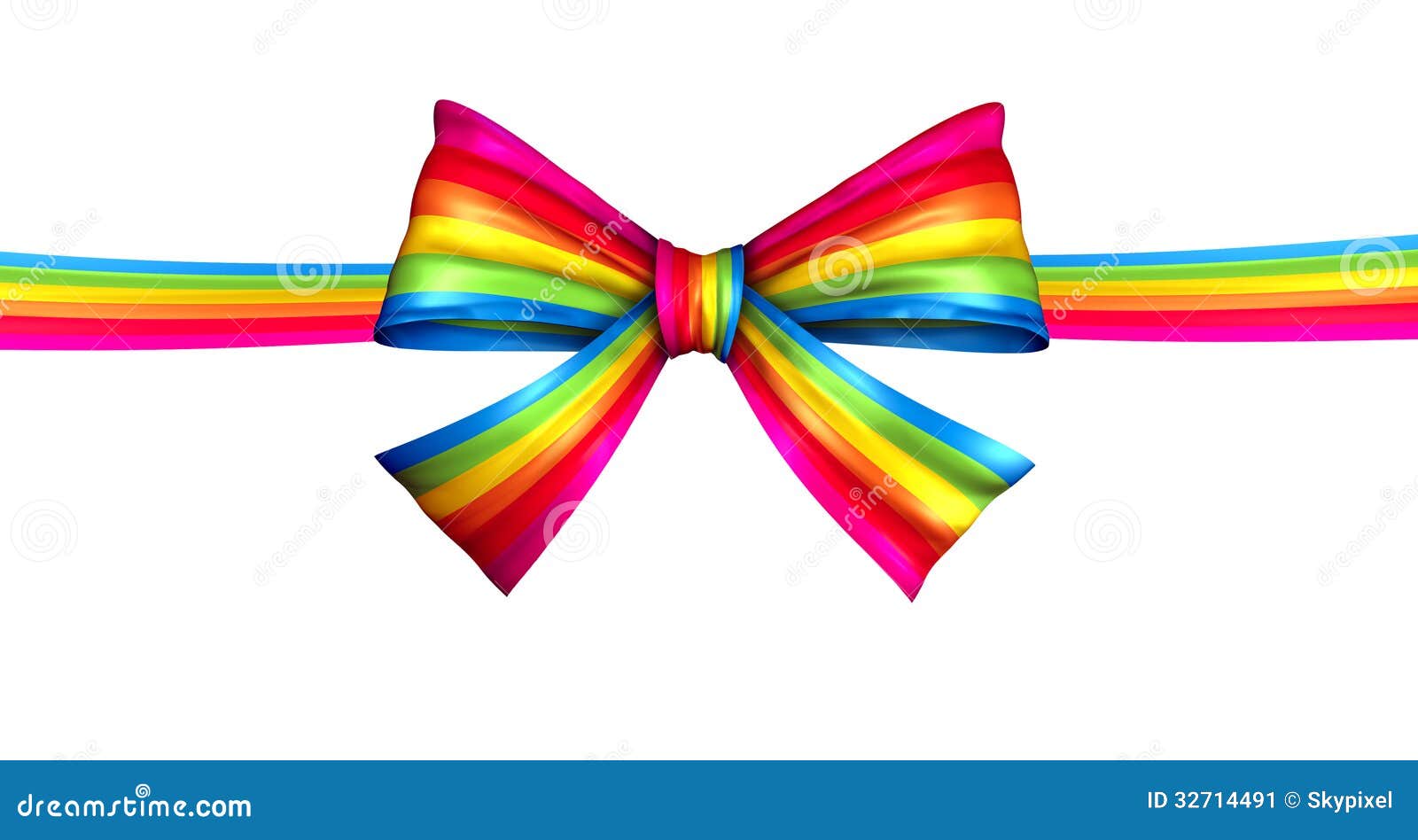 rainbow ribbon clip art - photo #20