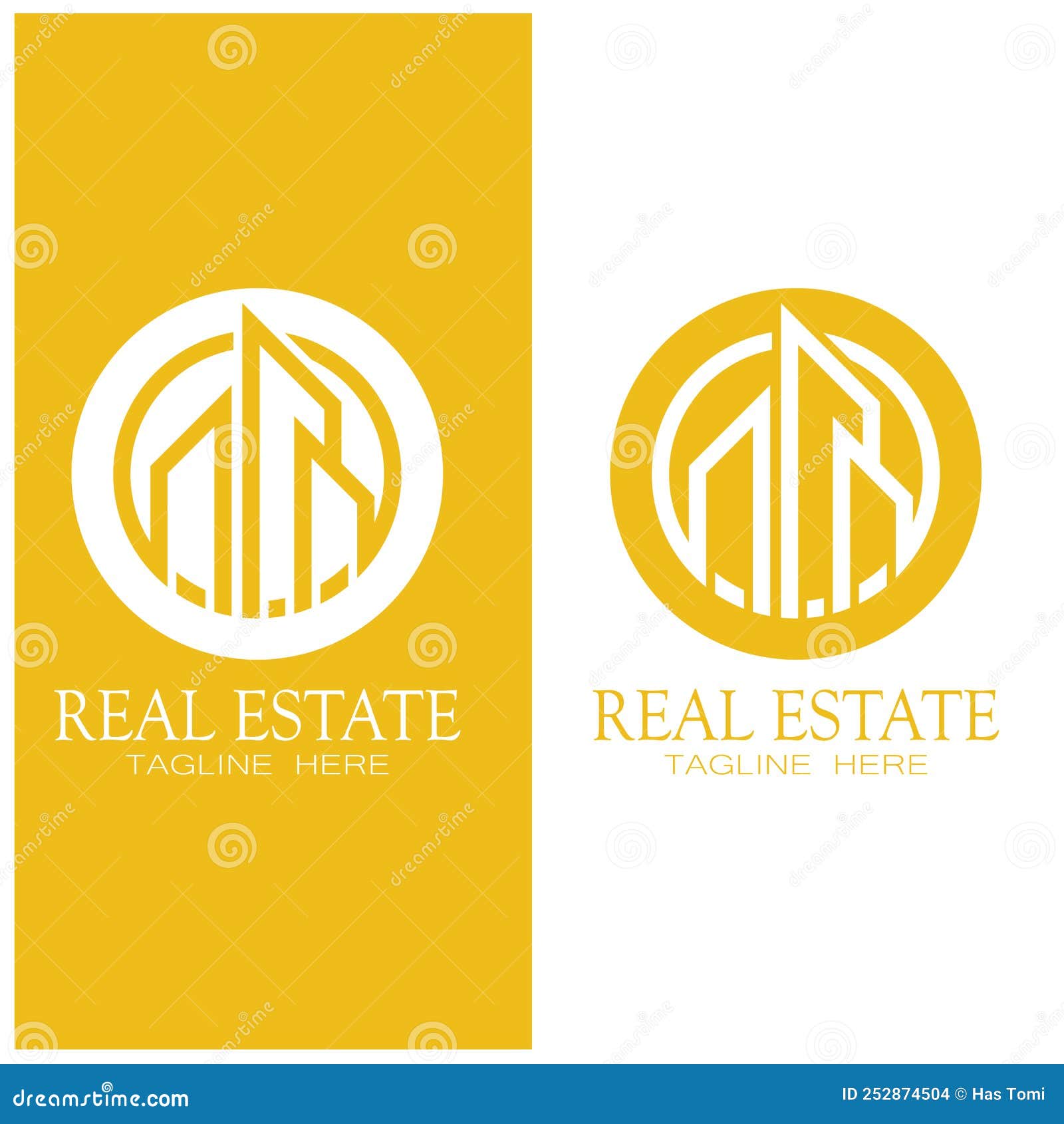 Real Estate Business Logo Template Building Property Development And