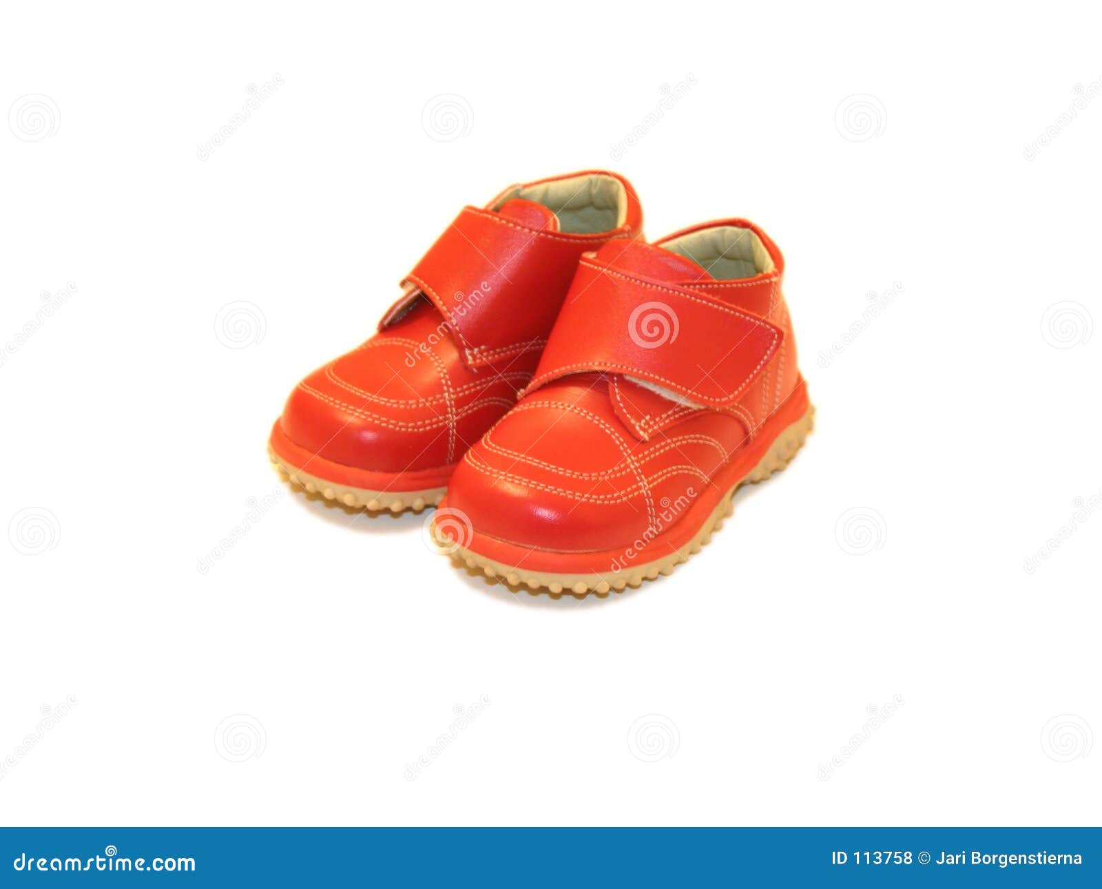 Red Baby Shoes Royalty Free Stock Photos - Image: 113758