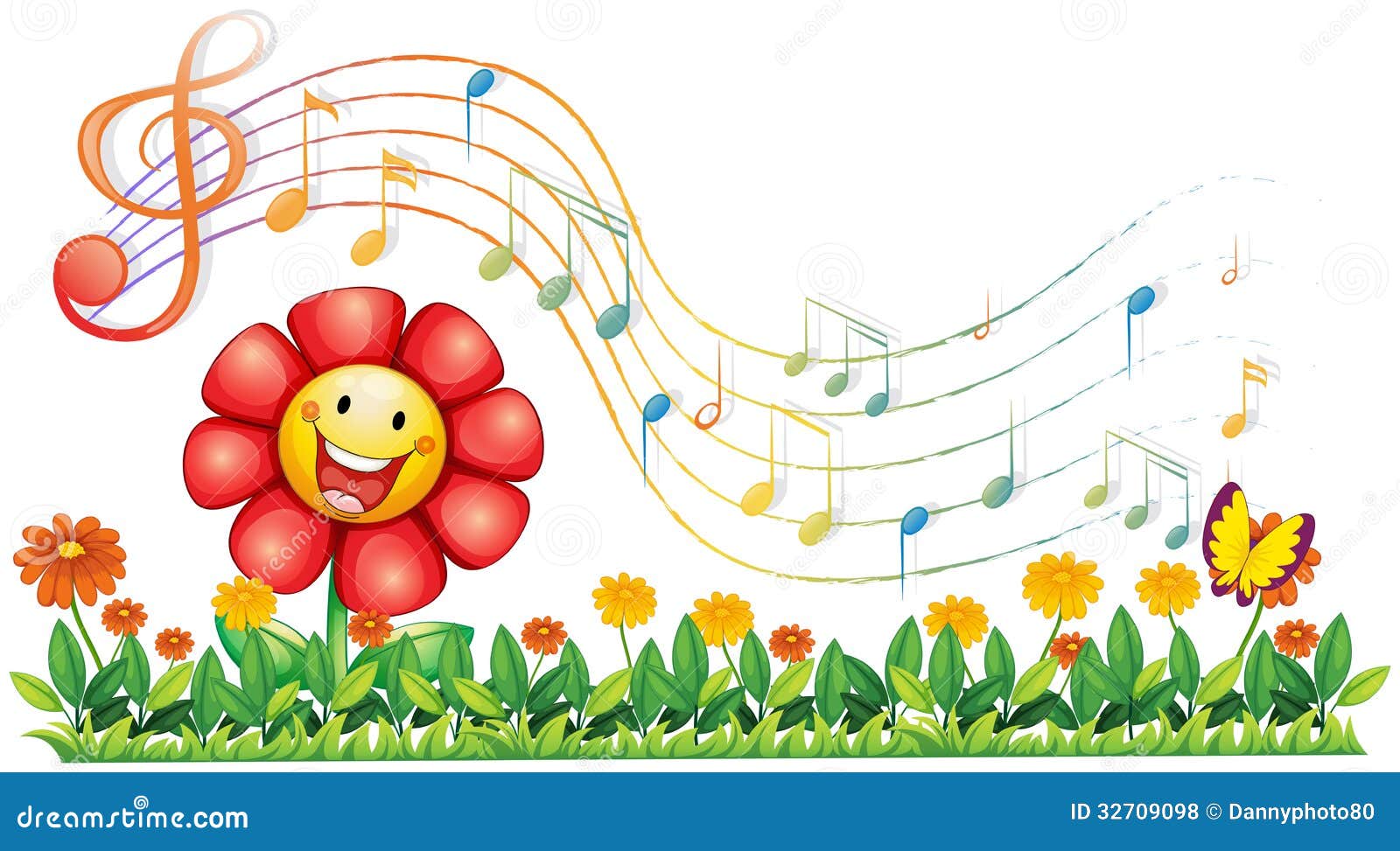 clip art music and flowers - photo #6