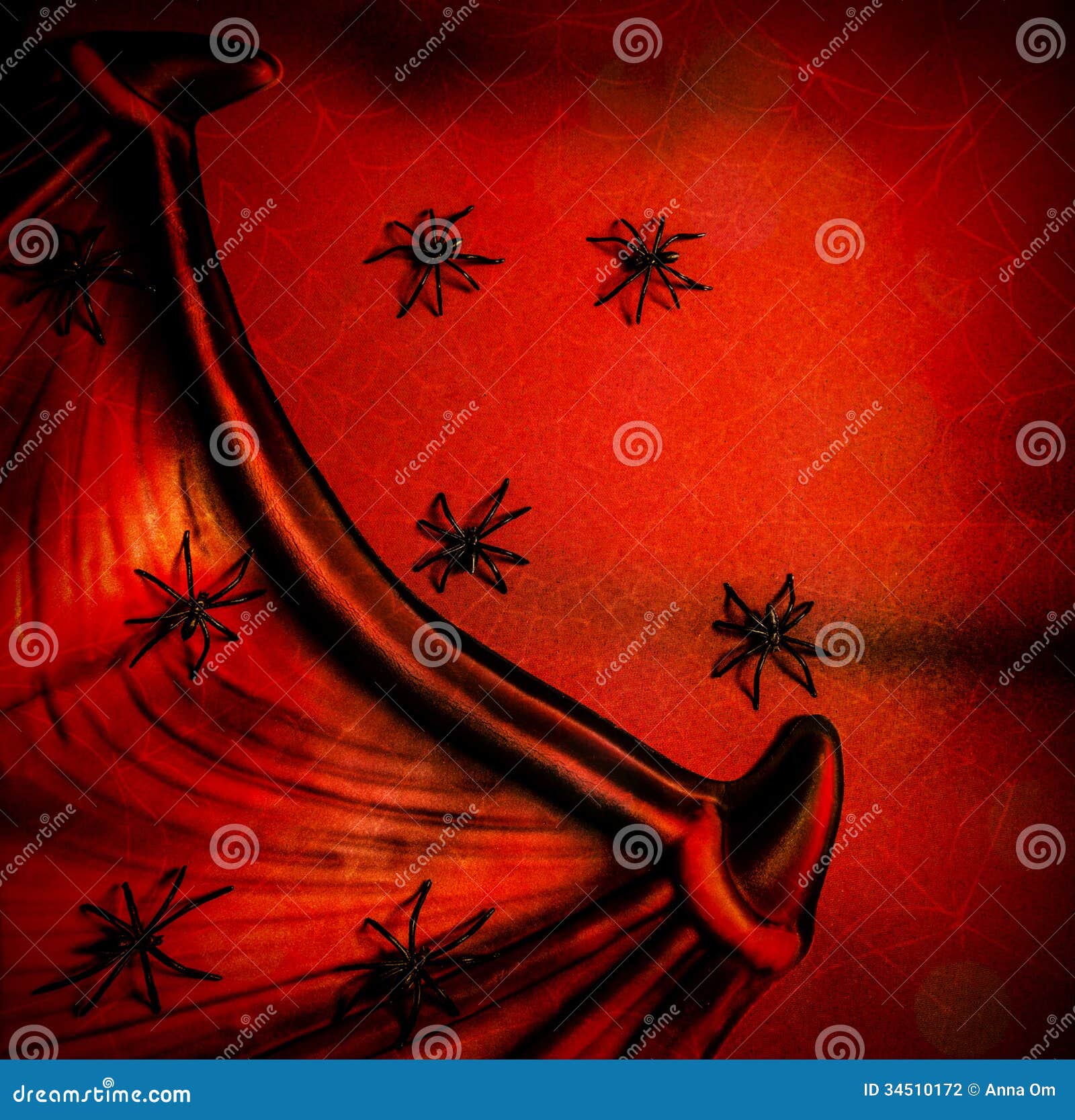 Red Halloween Background Stock Photography - Image: 34510172