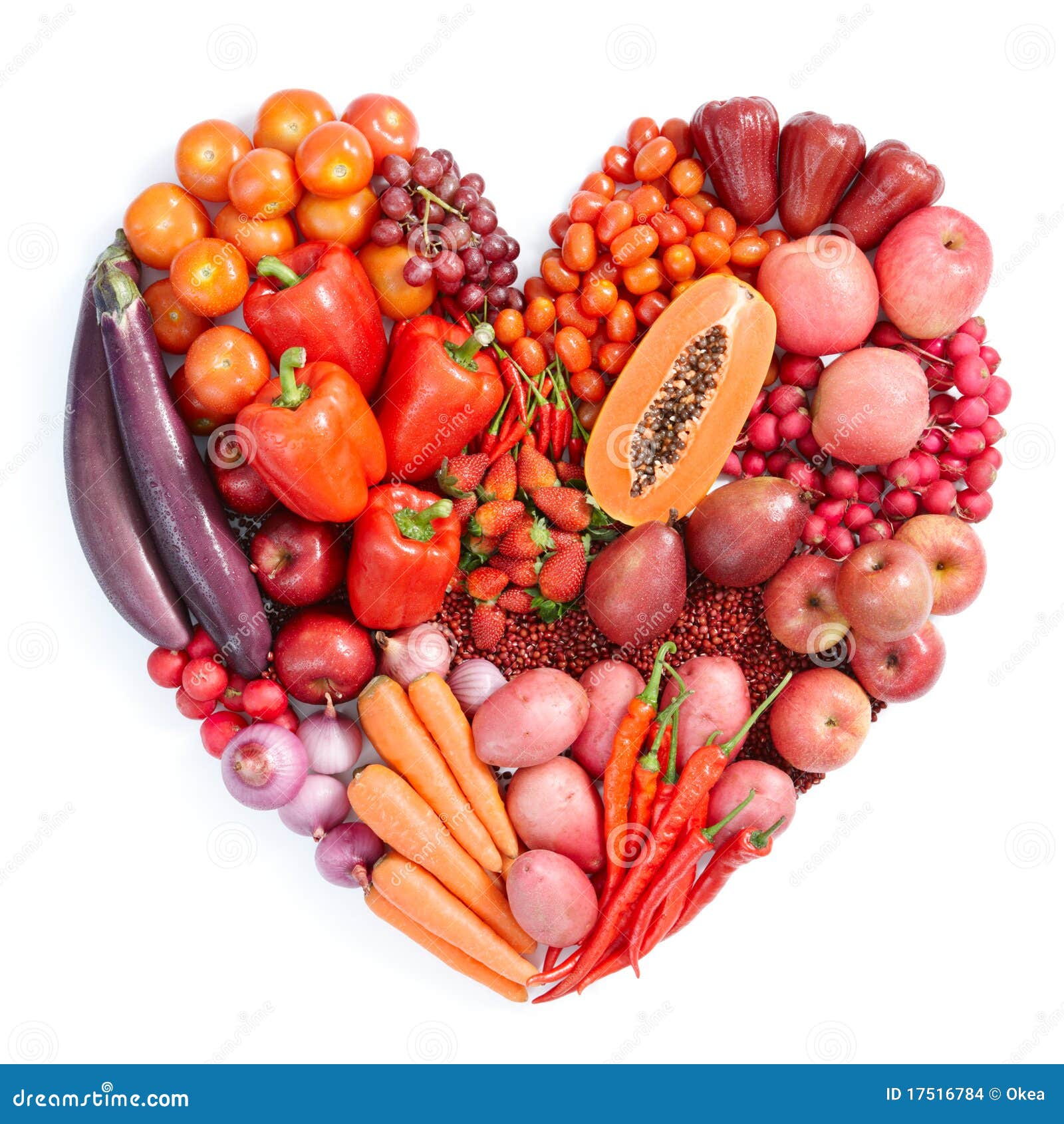 Red Healthy Food Stock Images Image 17516784