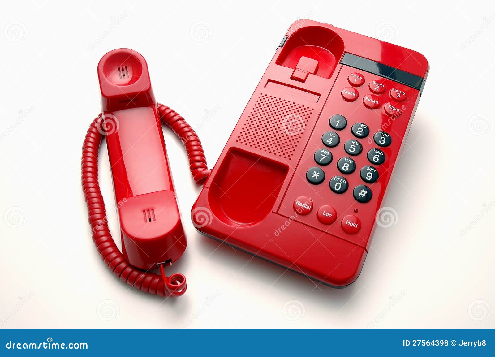 Red Hotline Phone Royalty Free Stock Photos - Image: 27564398