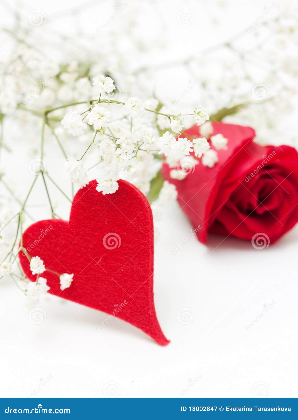 Red Rose Love Heart