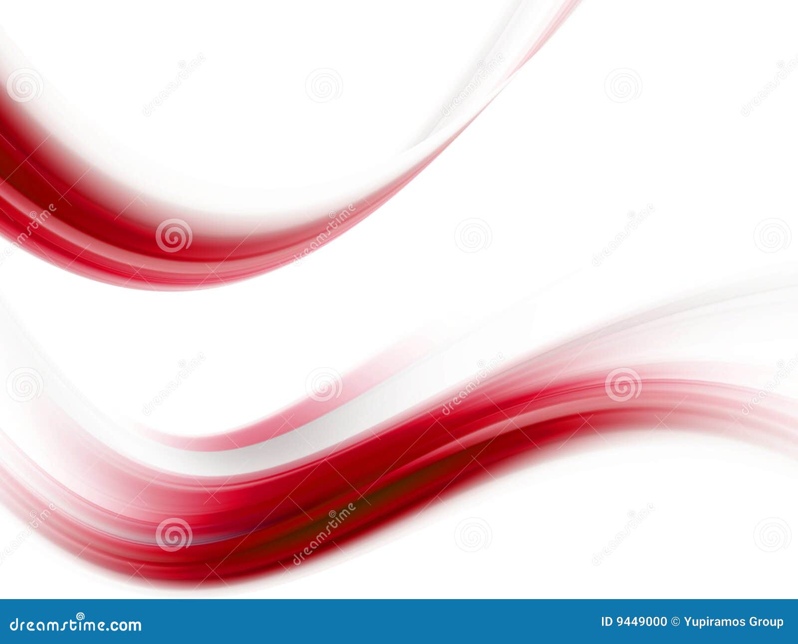 Red Waves Stock Photo - Image: 9449000