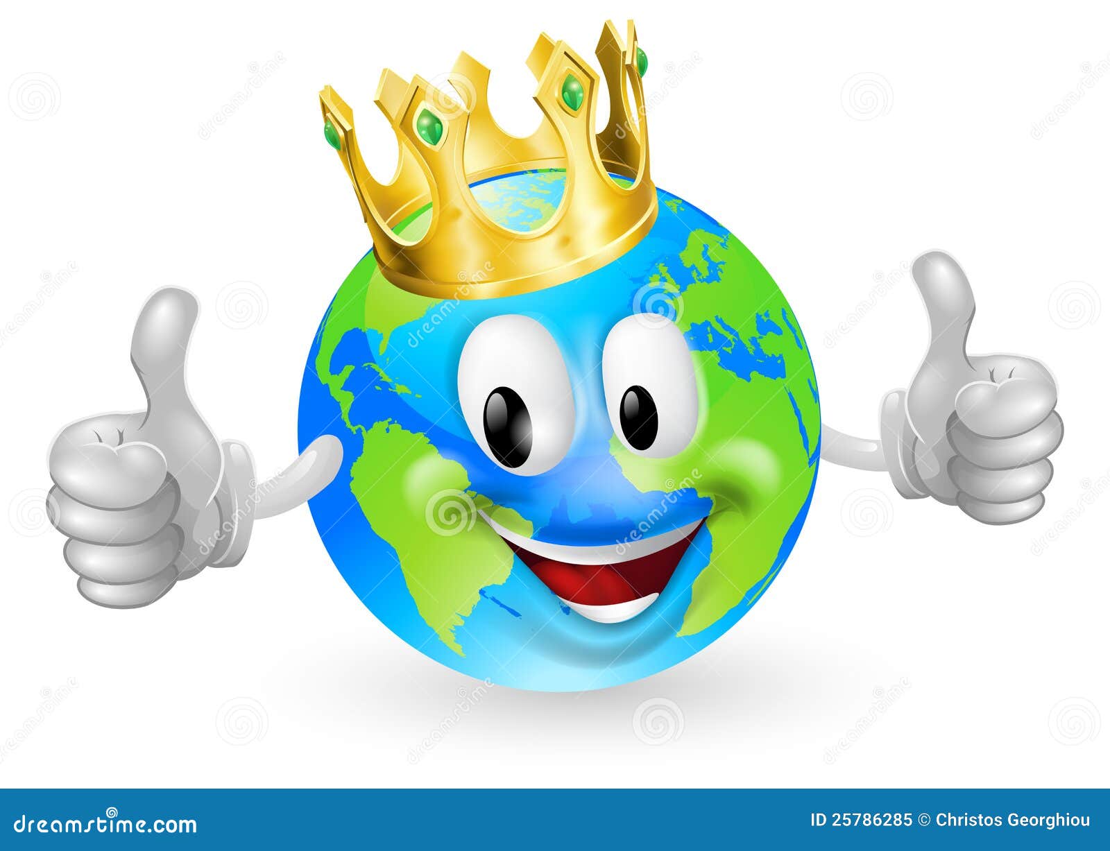 Ilustração de um rei feliz bonito do homem da mascote do mundo que ... Ilustração de um rei feliz bonito do homem da mascote do mundo que ...