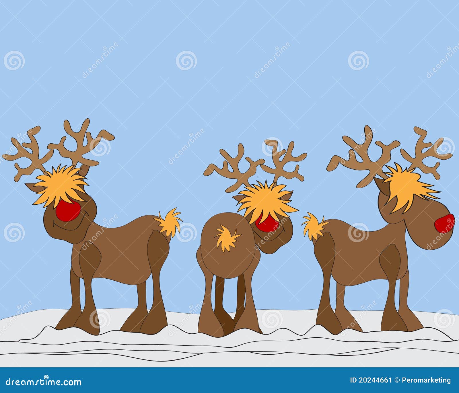 funny reindeer clipart - photo #27