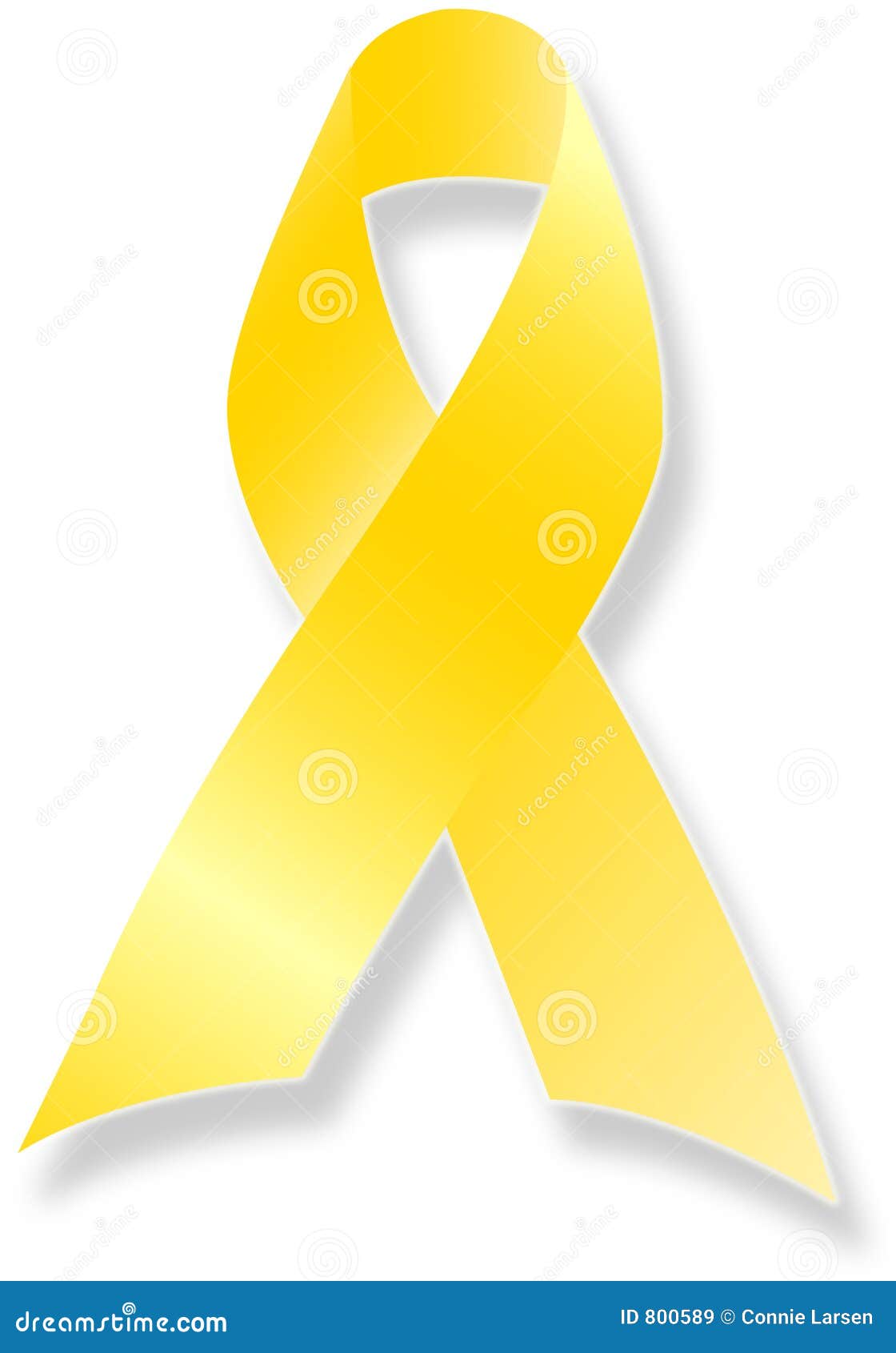 yellow ribbon clipart free - photo #44